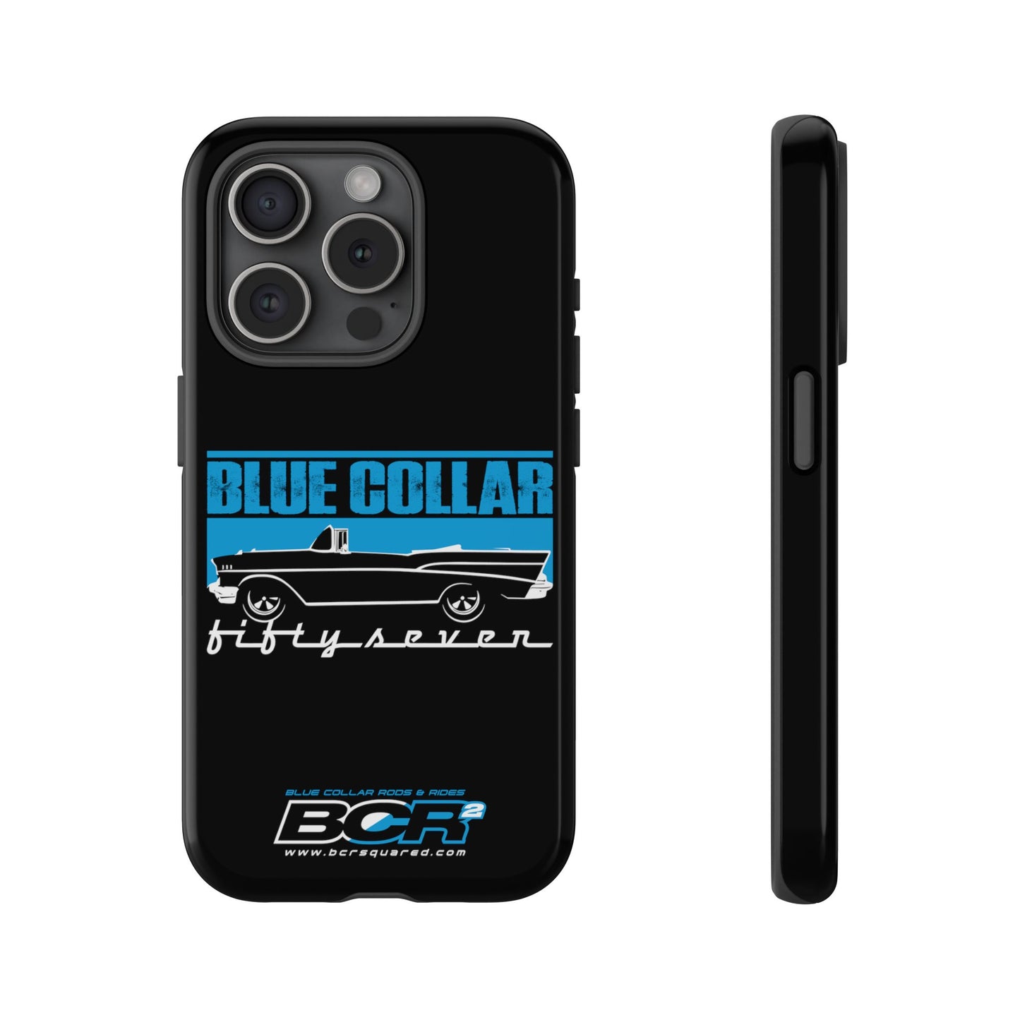 Blue Collar Fifty Seven Black Phone Case