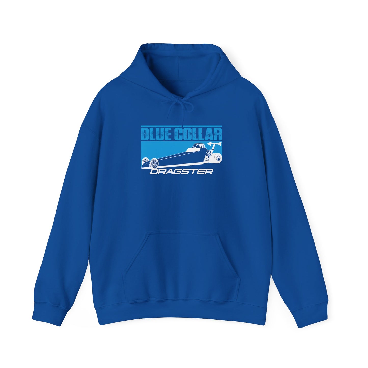 Blue Collar Dragster Hoodie