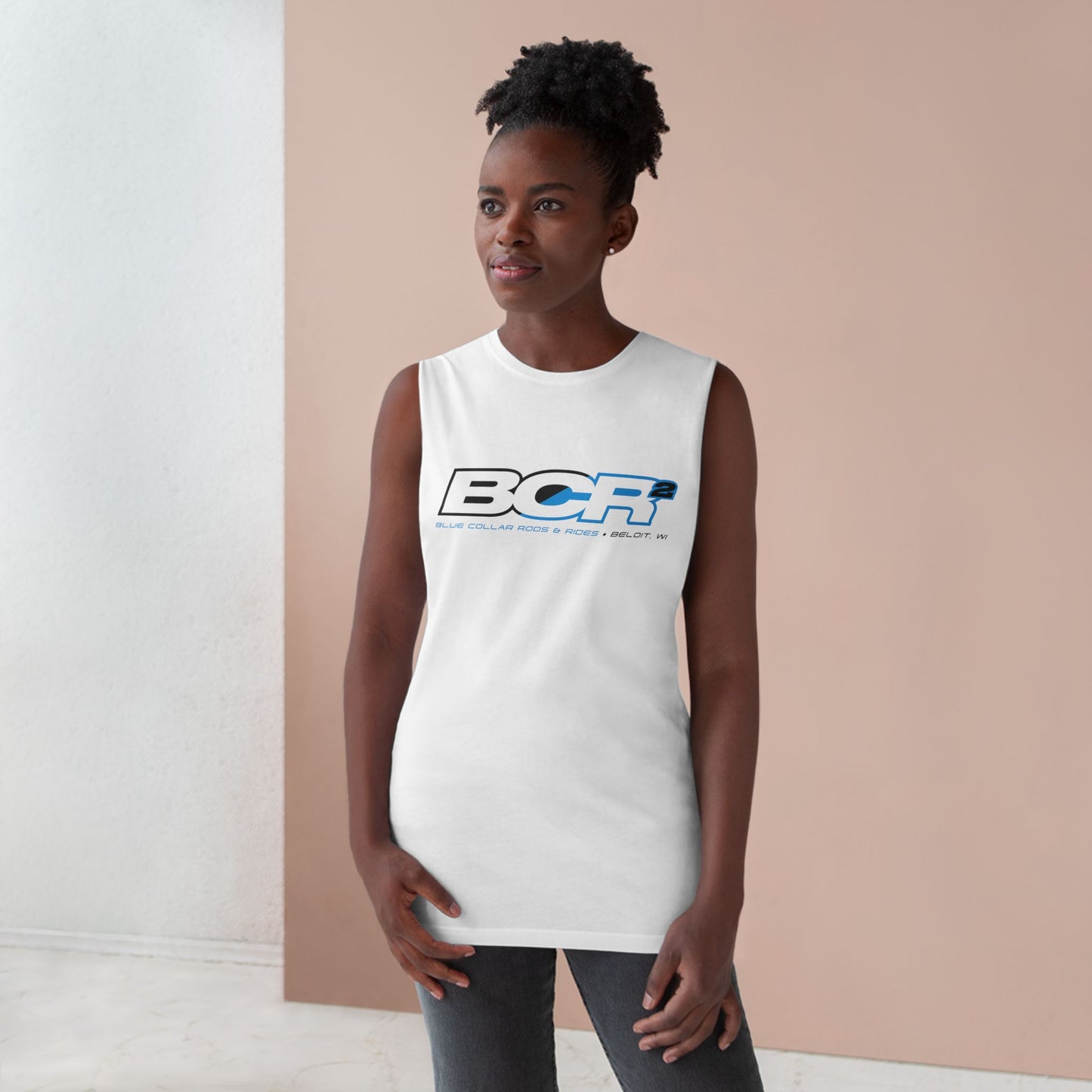 BCR Squared Sleeveless Tee