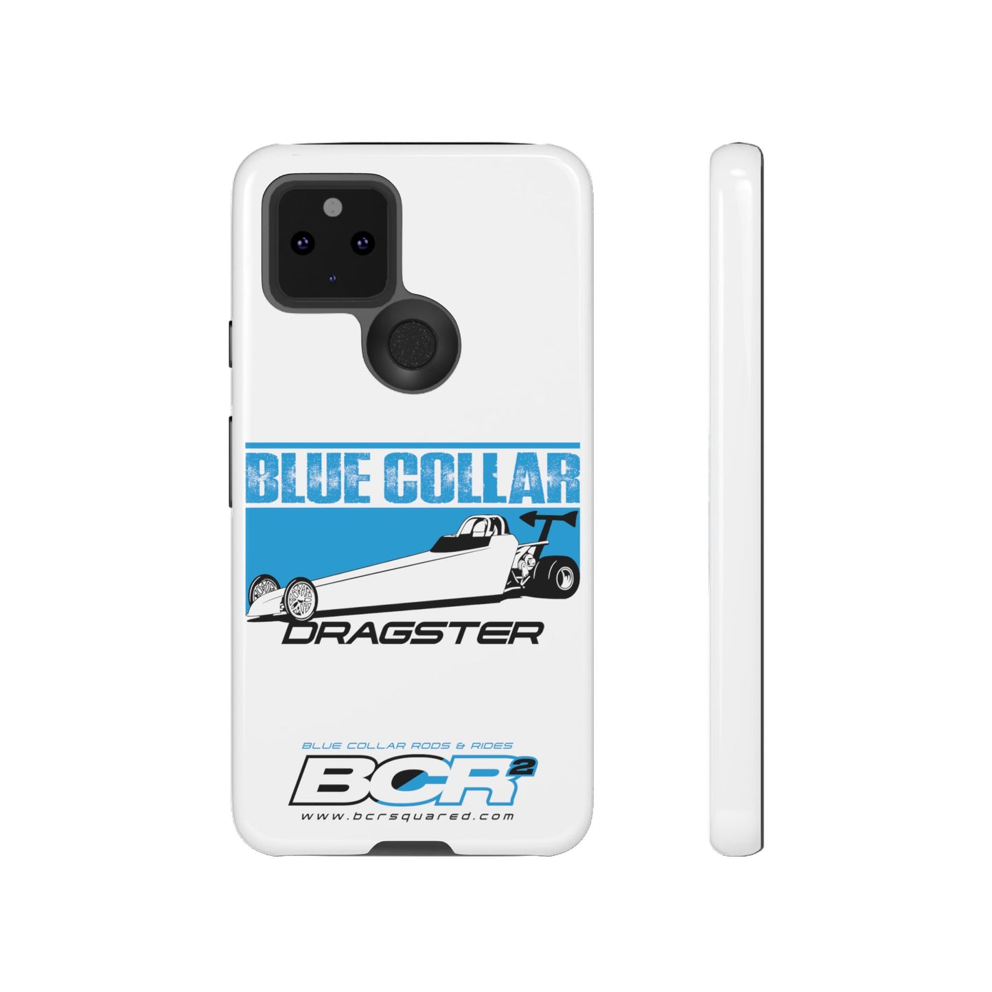 Blue Collar Dragster Phone Cases