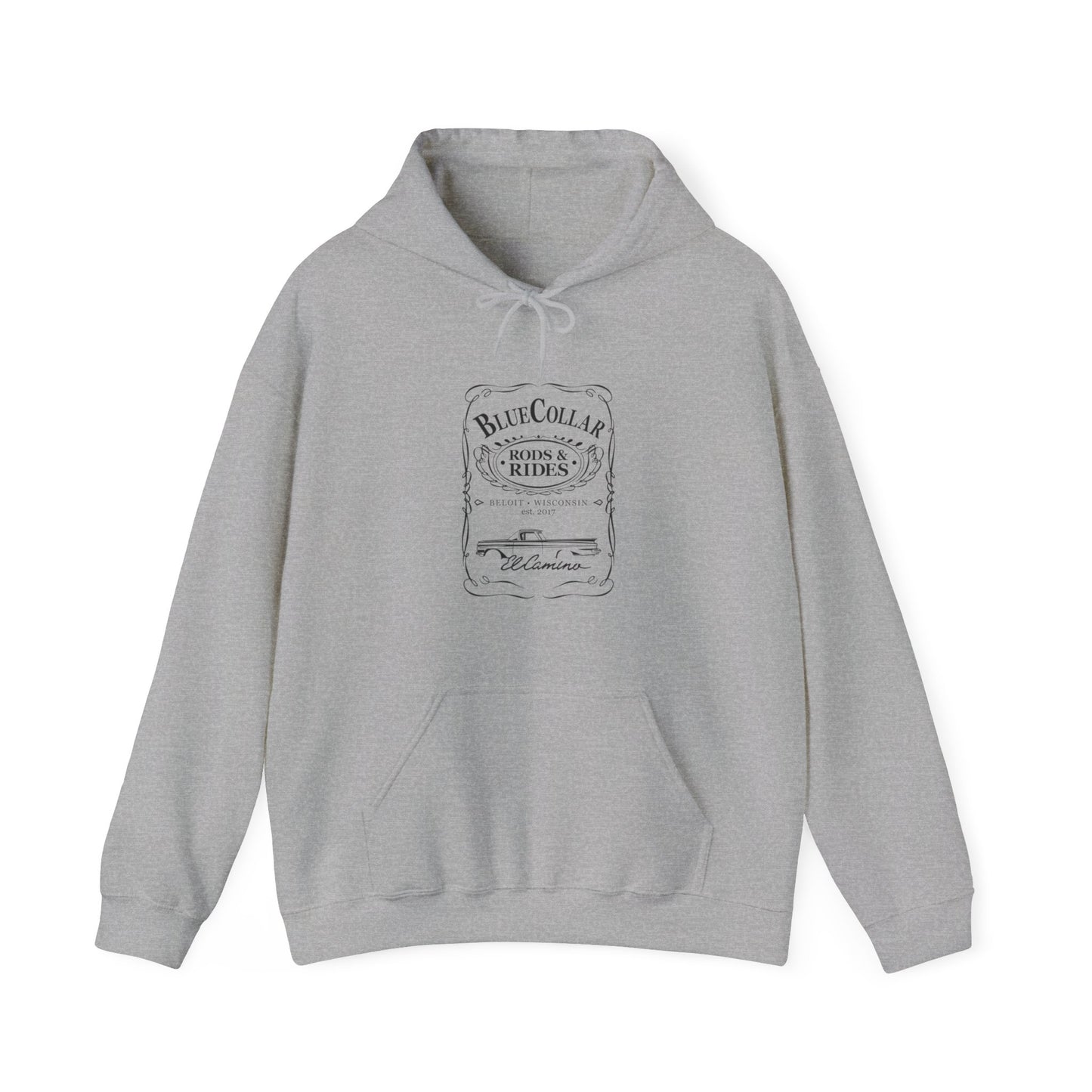 Blue Collar JD El Camino Hoodie