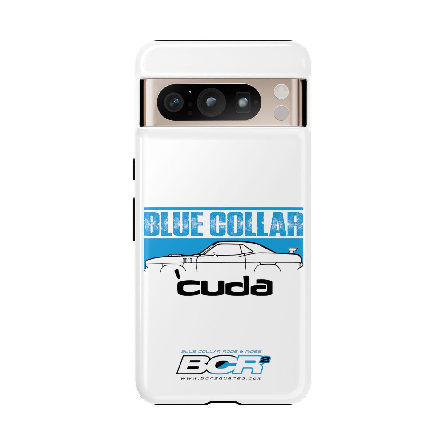 Blue Collar 'Cuda Phone Cases