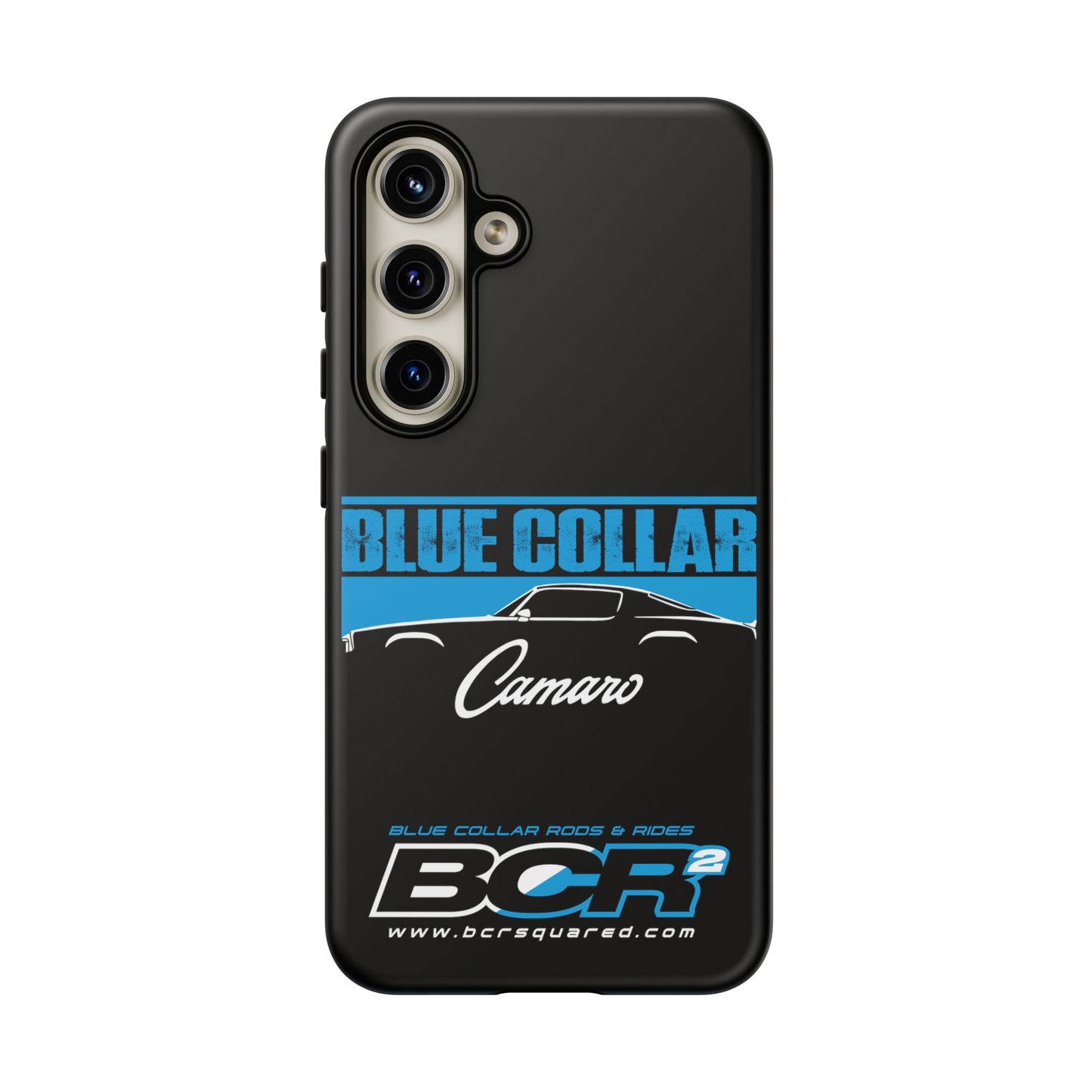 Blue Collar 2nd Gen Camaro Black Phone Cases