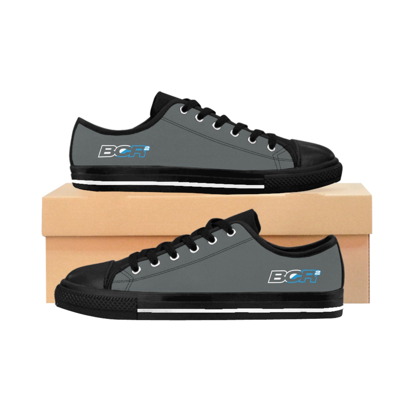 BCR Squared Gray Sneakers