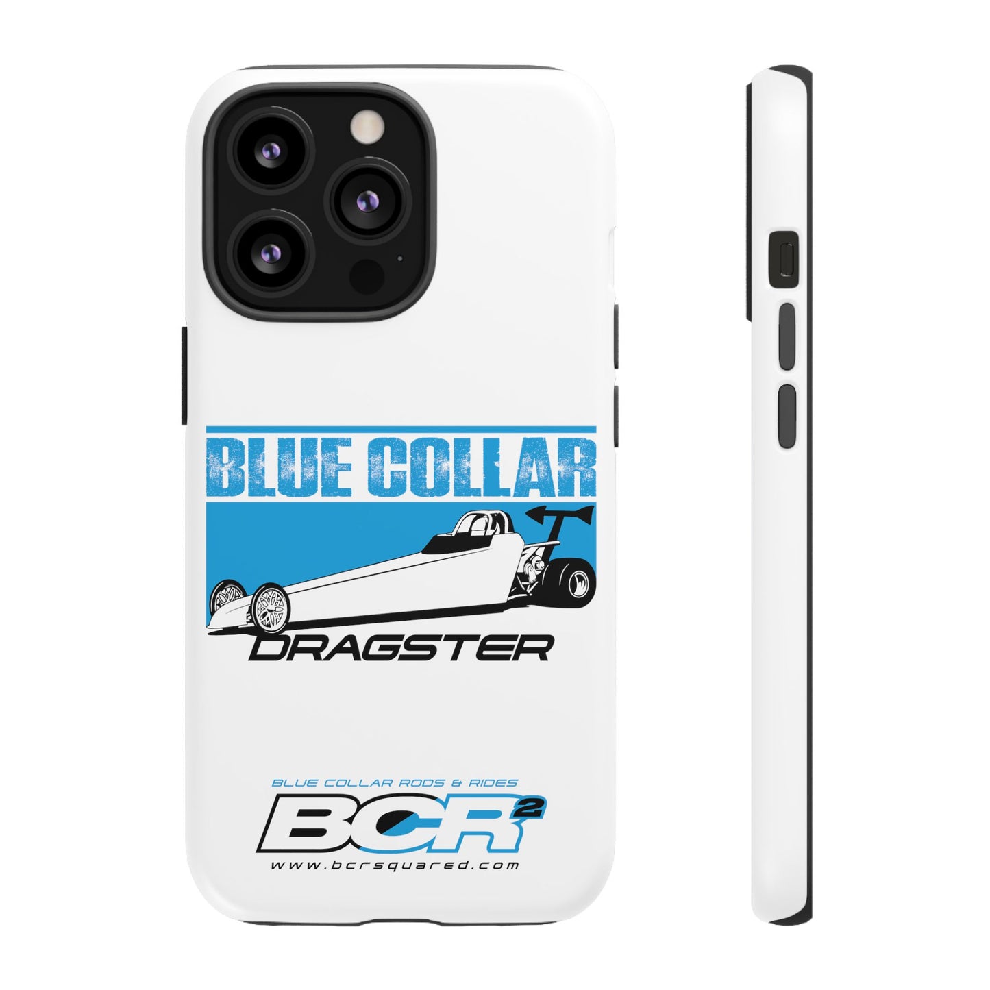 Blue Collar Dragster Phone Cases