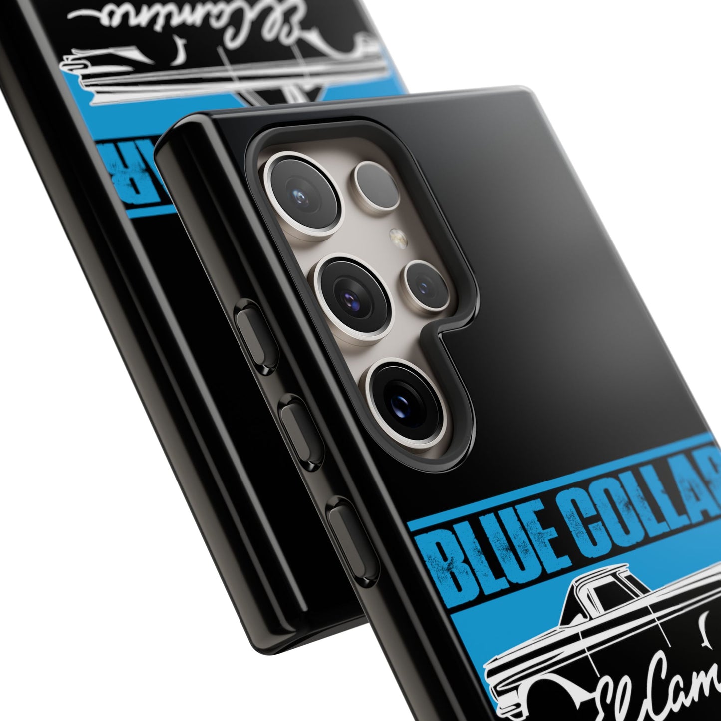 Blue Collar El Camino Black Phone Case