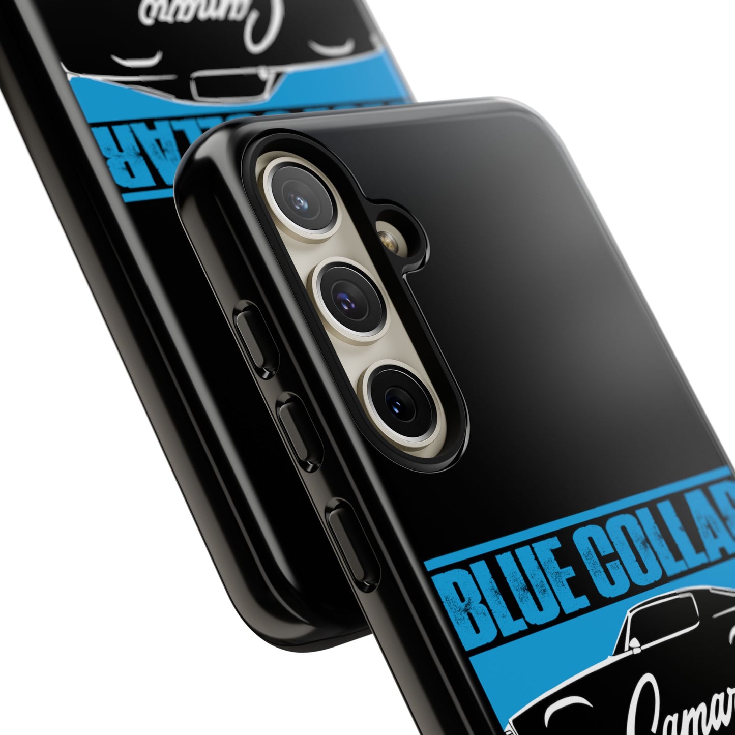 Blue Collar 2nd Gen Camaro Black Phone Cases