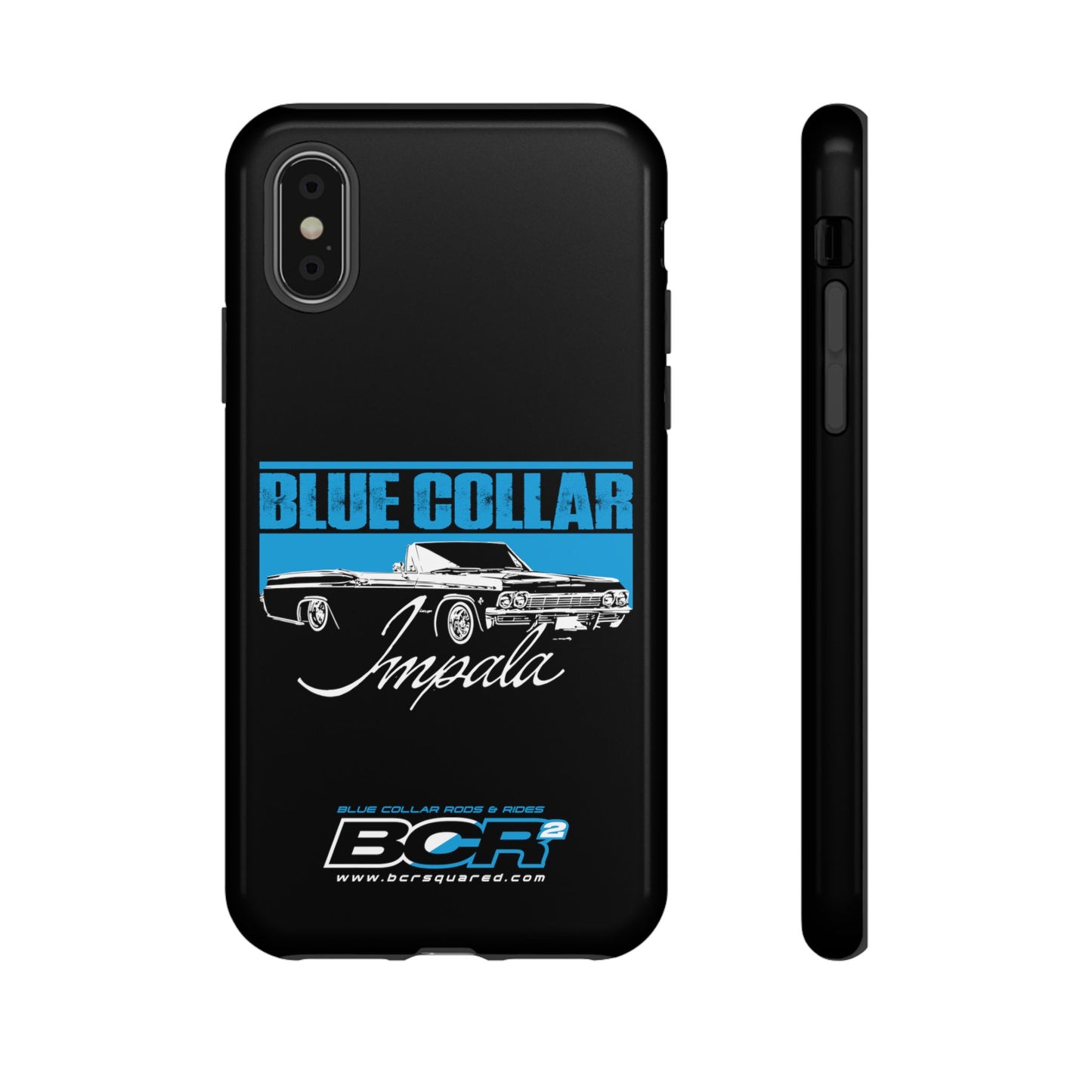 Blue Collar Impala Black Phone Cases