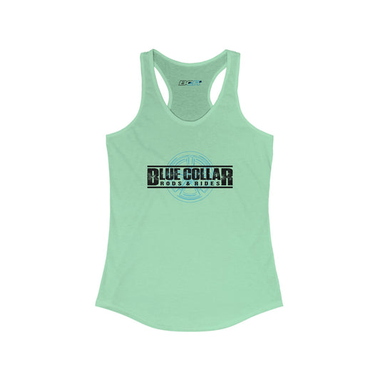 Blue Collar Wheel Women's Tank Top