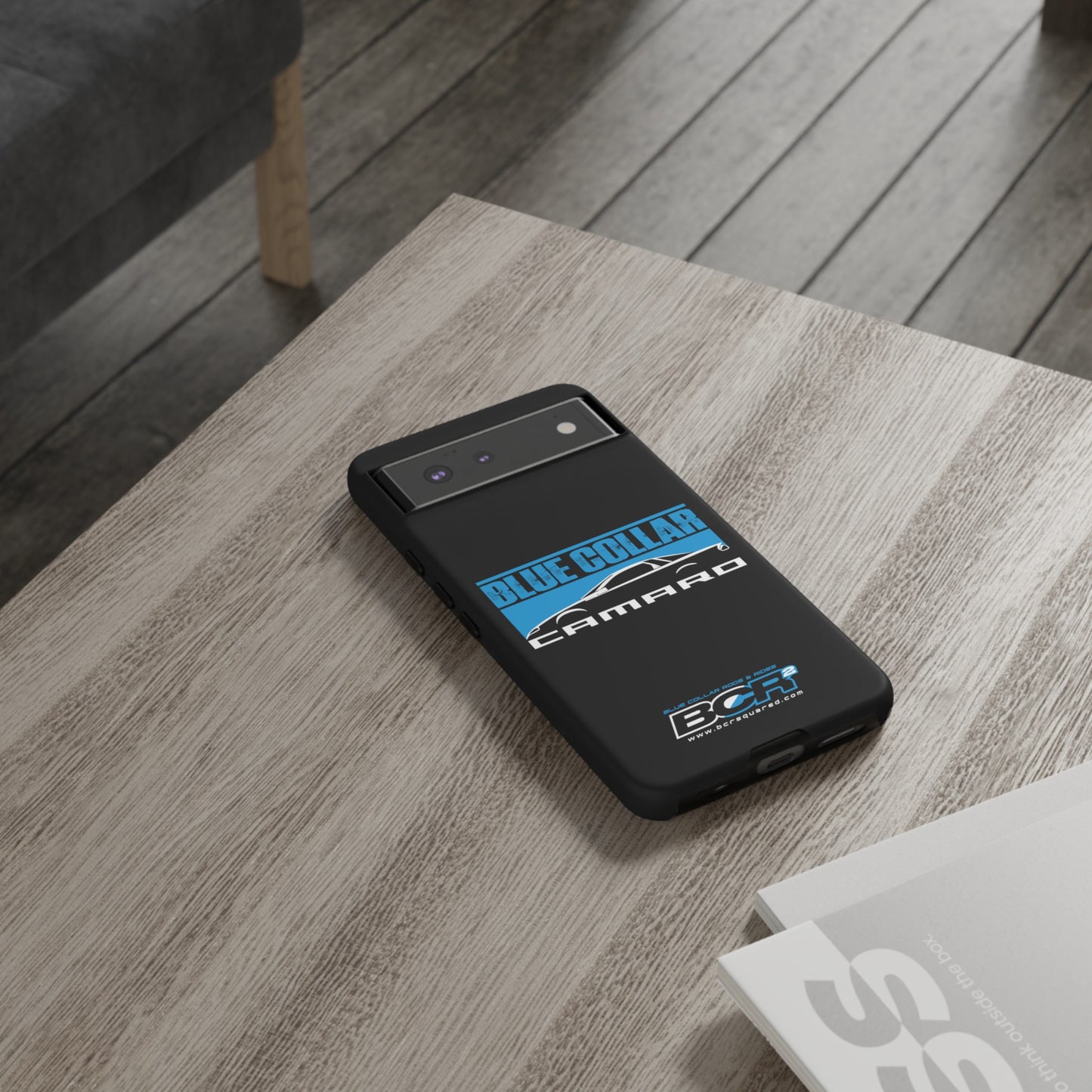 Blue Collar 4th Gen Camaro Black Phone Cases