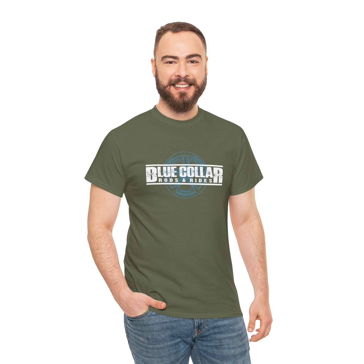 Blue Collar Wheel Tee