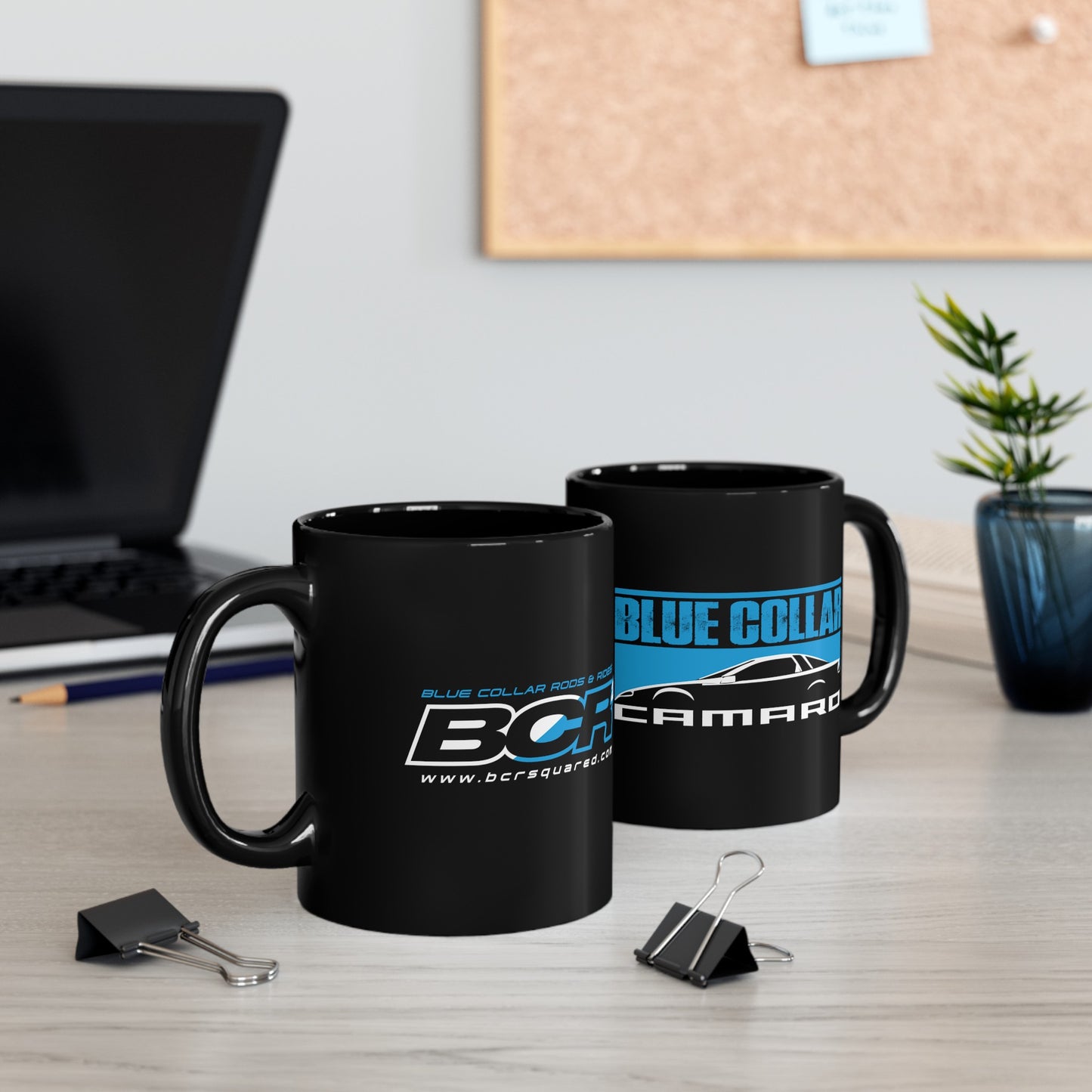 Blue Collar 4th Gen Camaro Mug (11oz, 15oz)