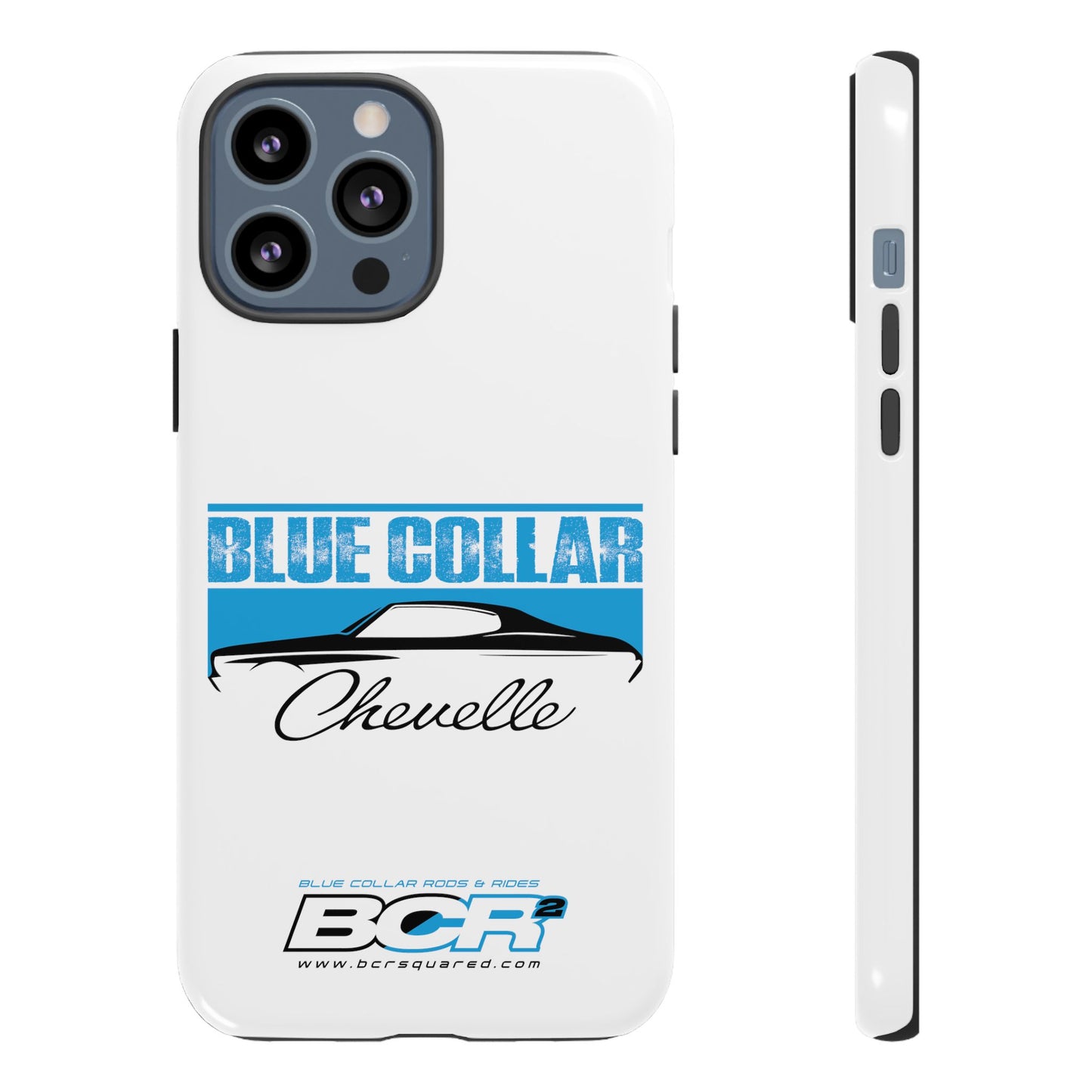 Blue Collar Chevelle White Phone Case