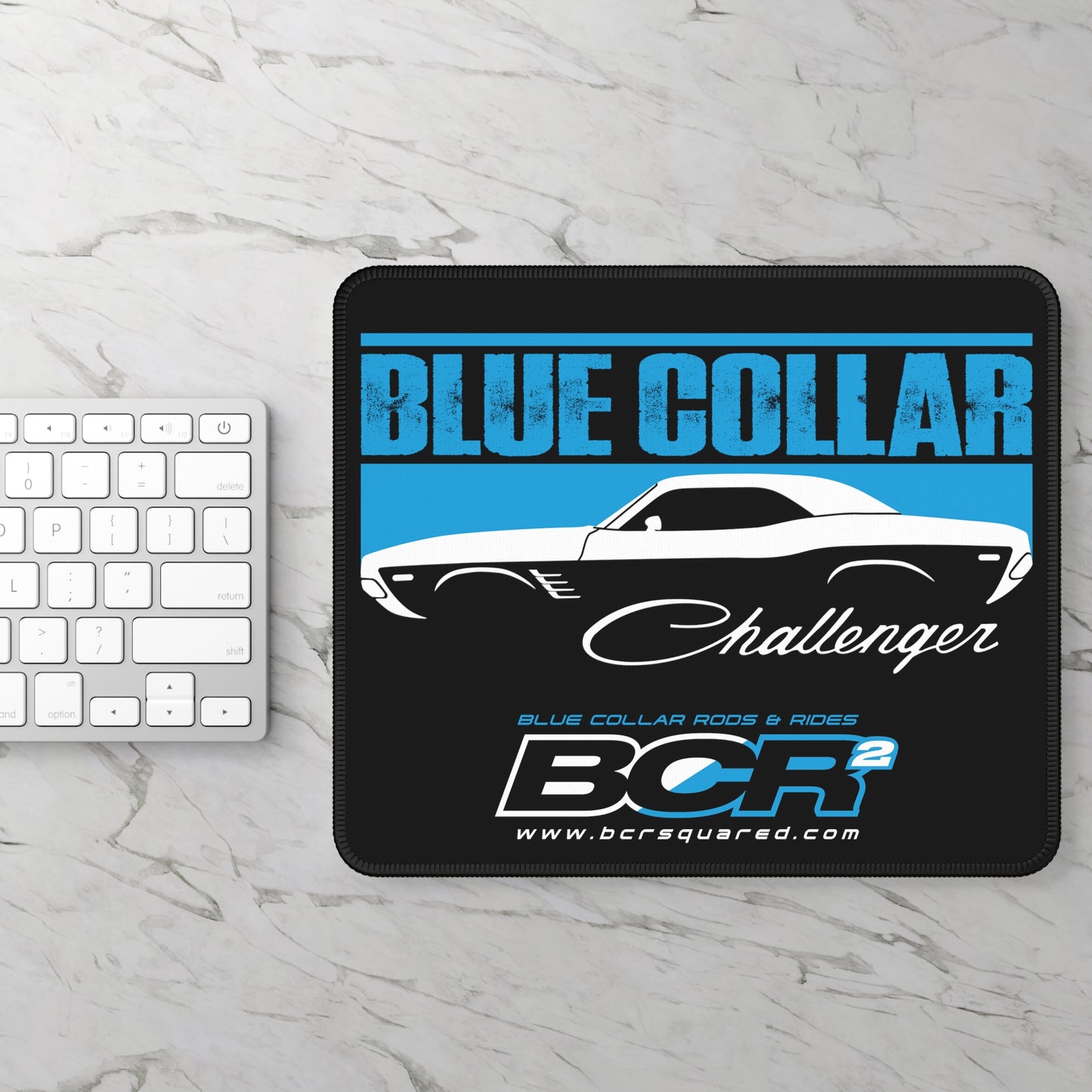 Blue Collar Challenger Mouse Pad