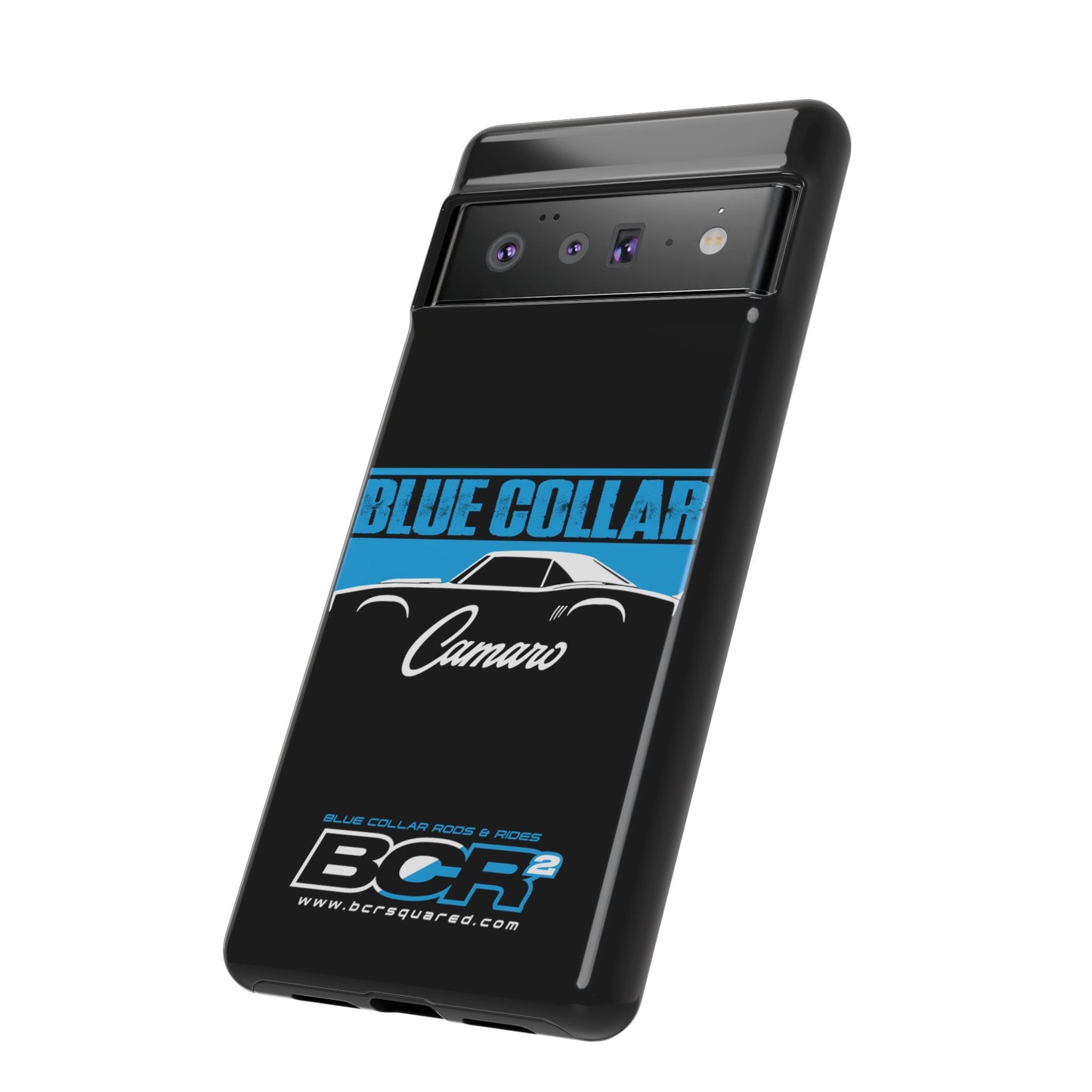 Blue Collar 1st Gen Camaro Black Phone Cases