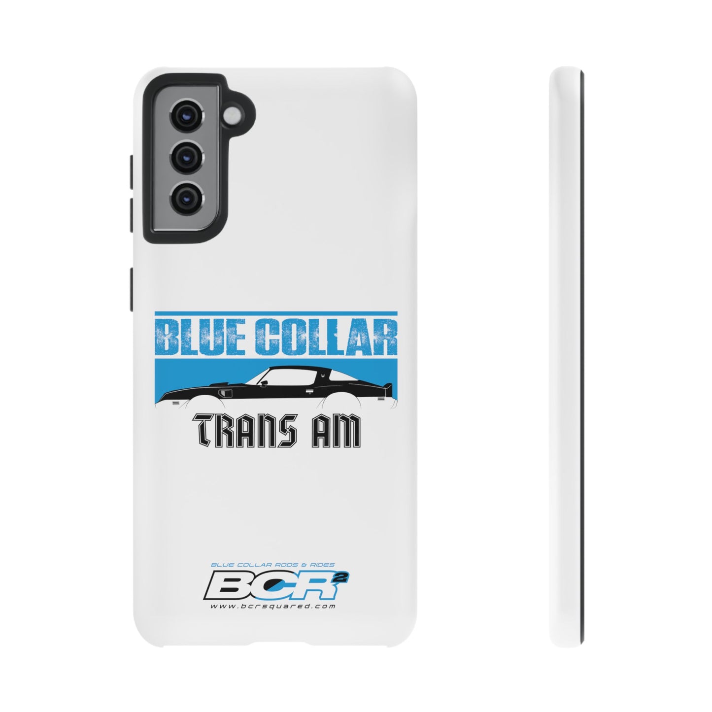 Blue Collar Trans Am White Phone Case