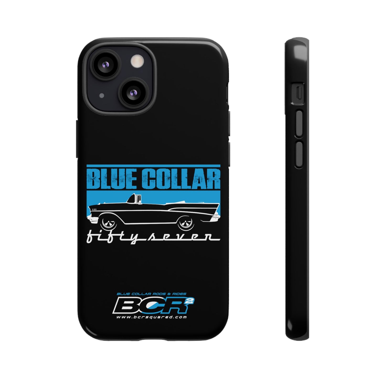 Blue Collar Fifty Seven Black Phone Case