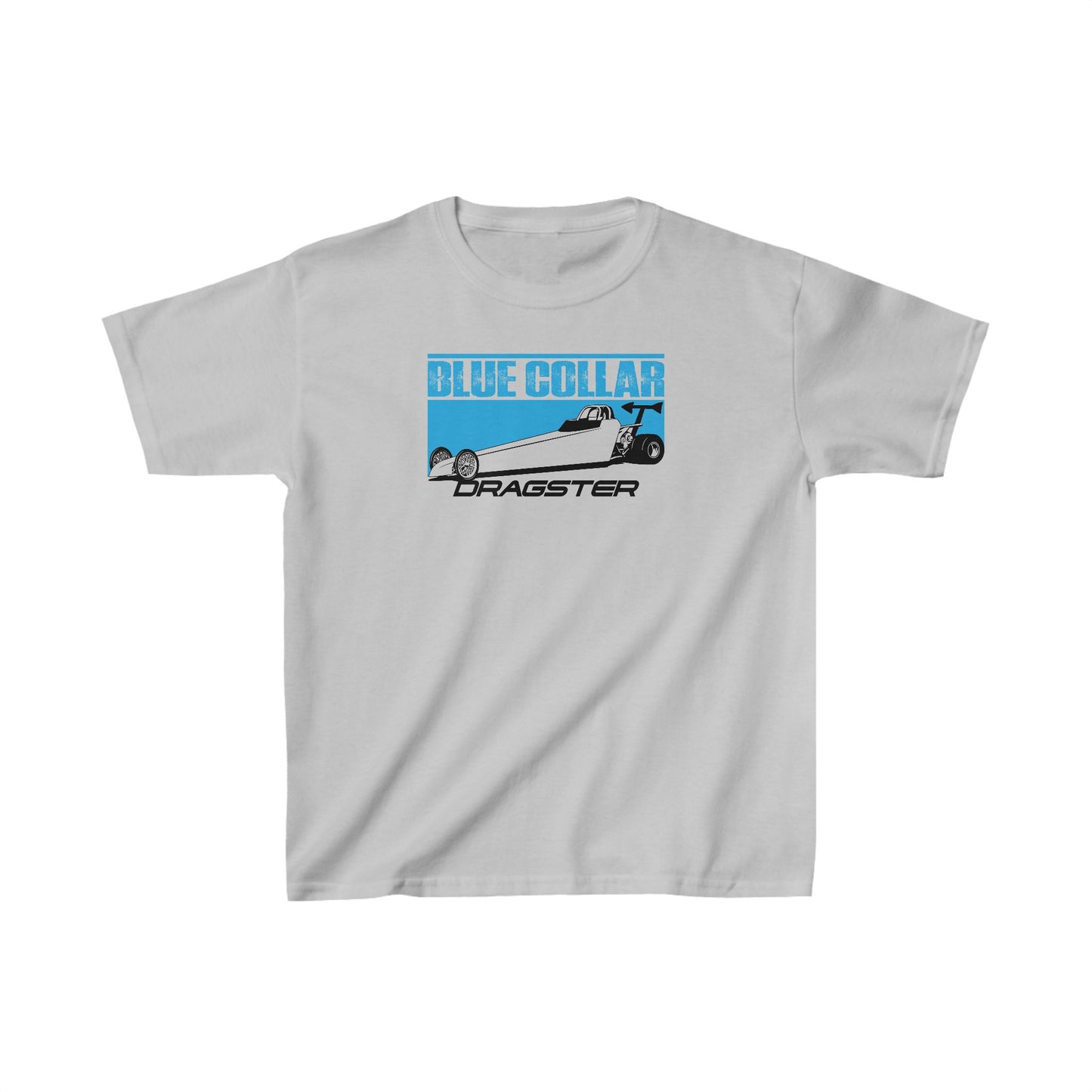 Blue Collar Dragster Kids Tee