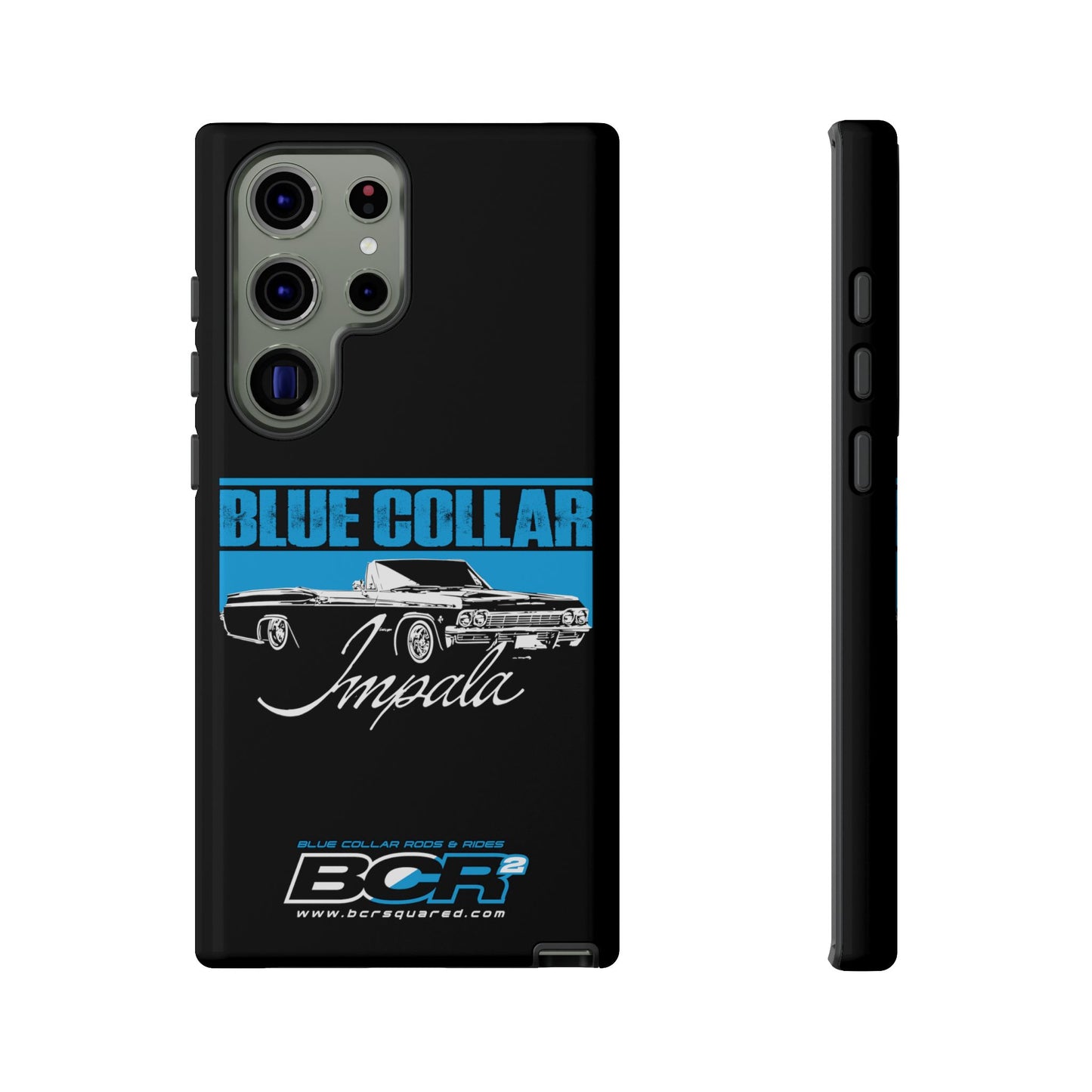 Blue Collar Impala Black Phone Cases