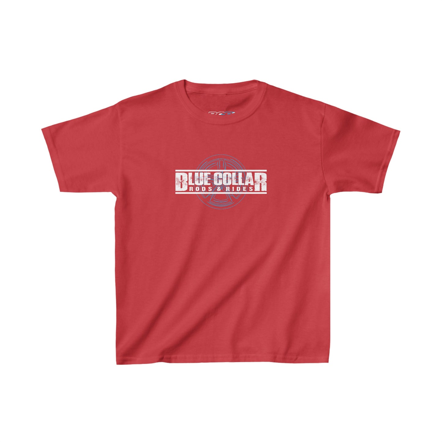 Blue Collar Wheel Kids Tee