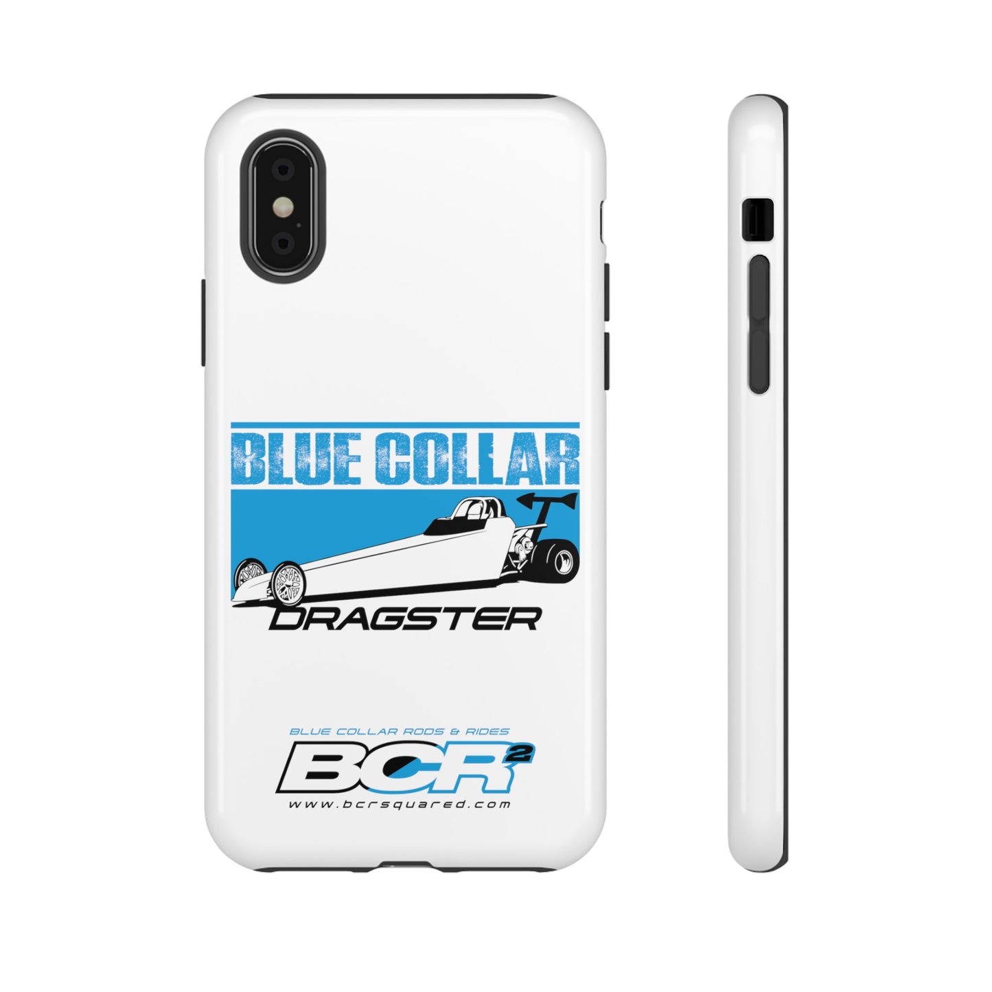 Blue Collar Dragster Phone Cases