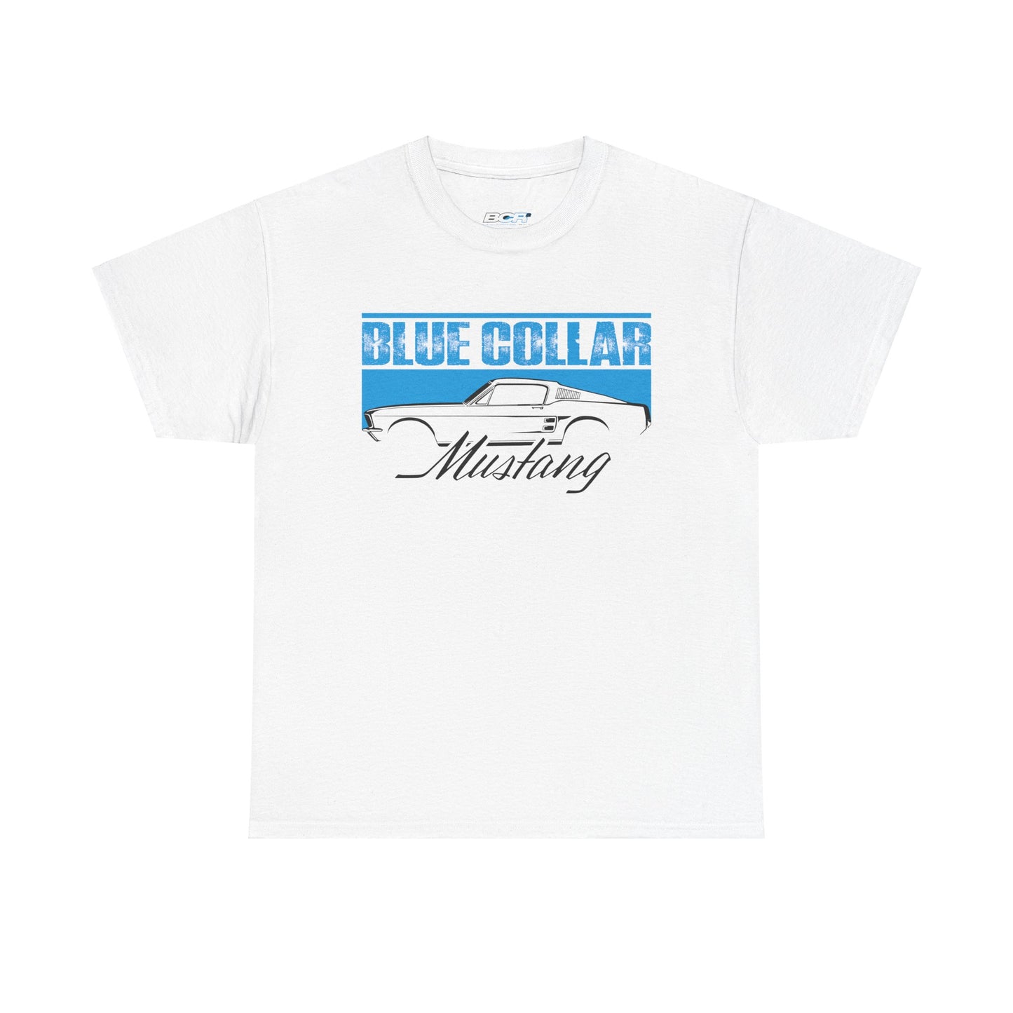 Blue Collar Mustang Tee