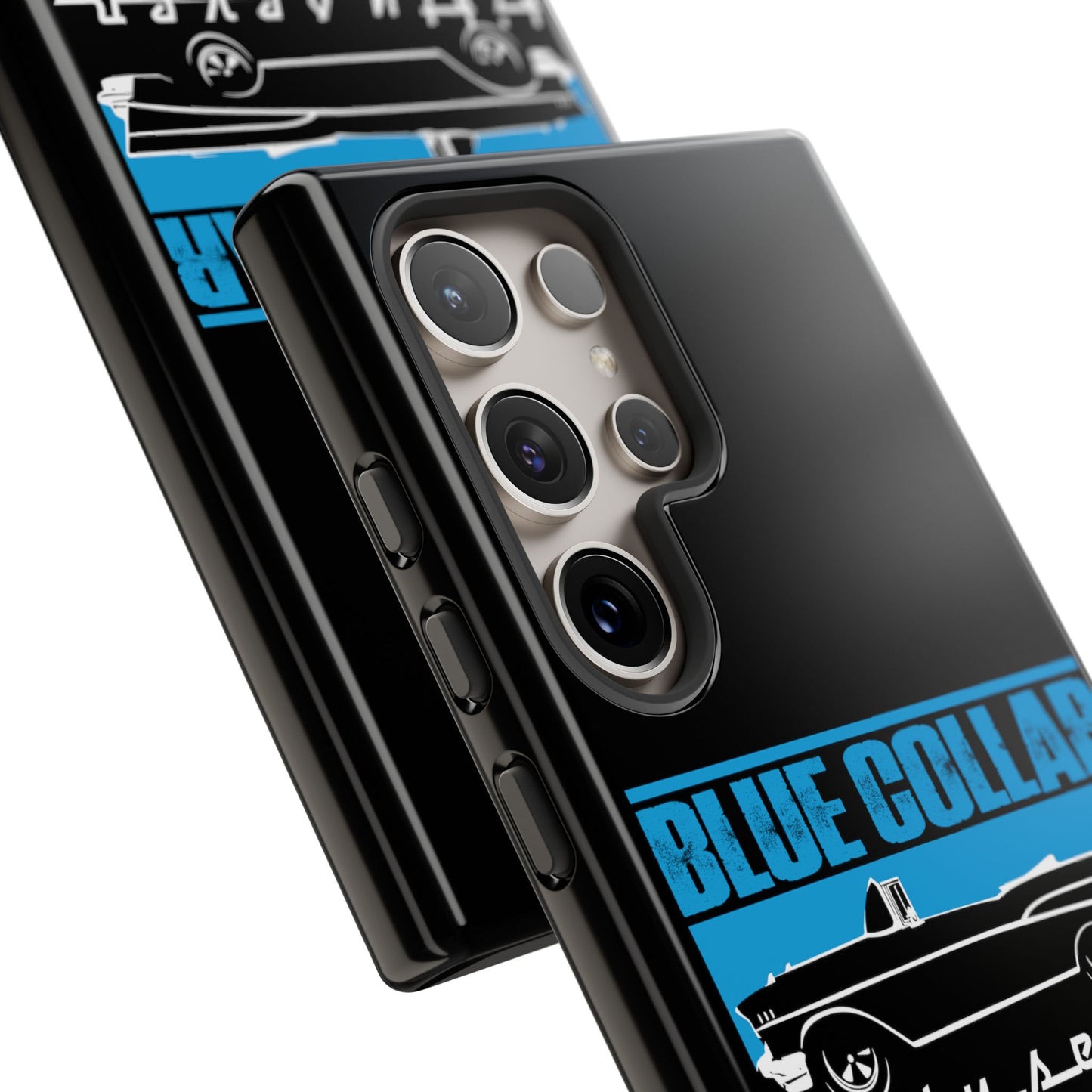 Blue Collar Fifty Seven Black Phone Case