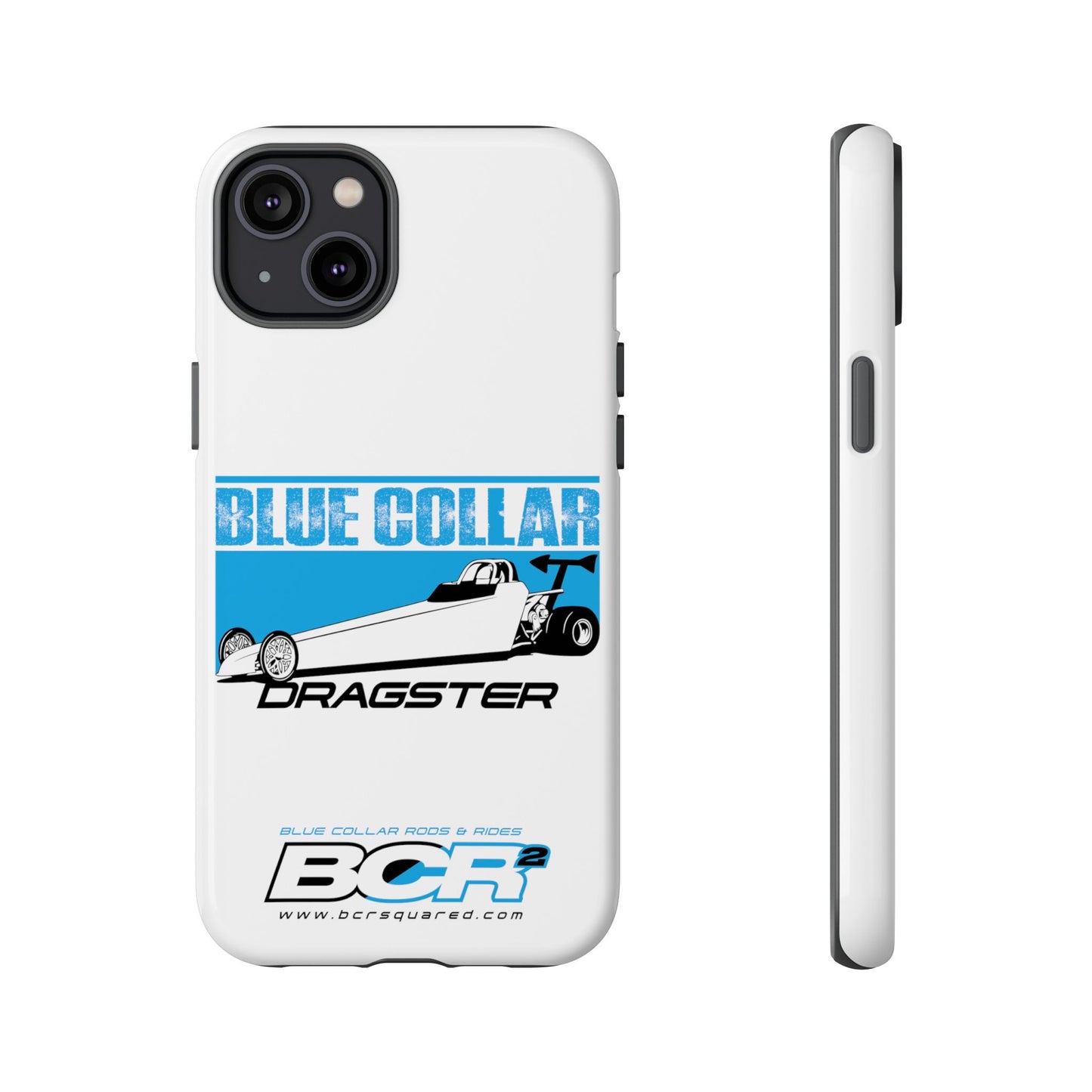 Blue Collar Dragster Phone Cases