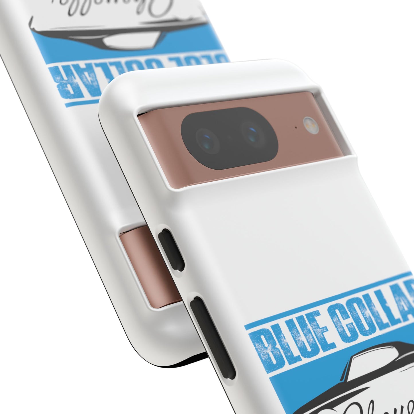 Blue Collar Chevelle White Phone Case