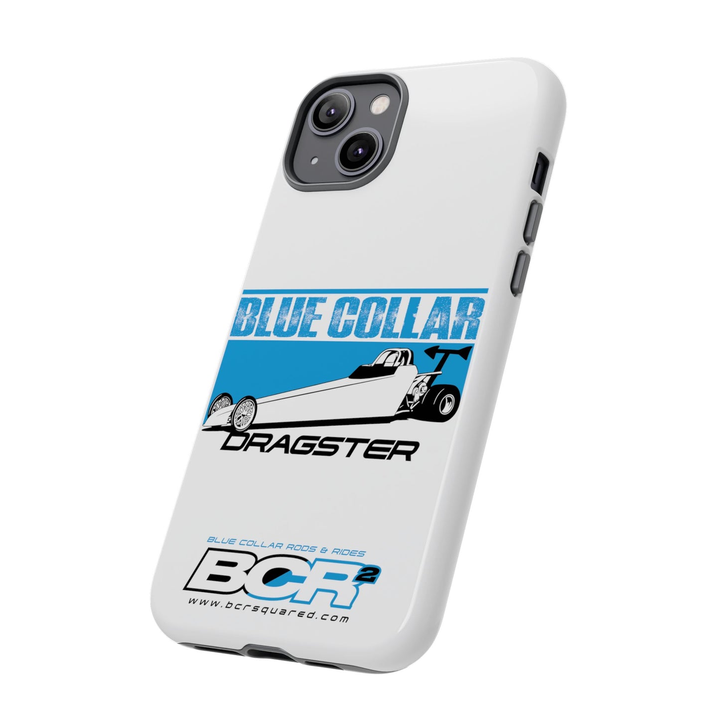 Blue Collar Dragster Phone Cases