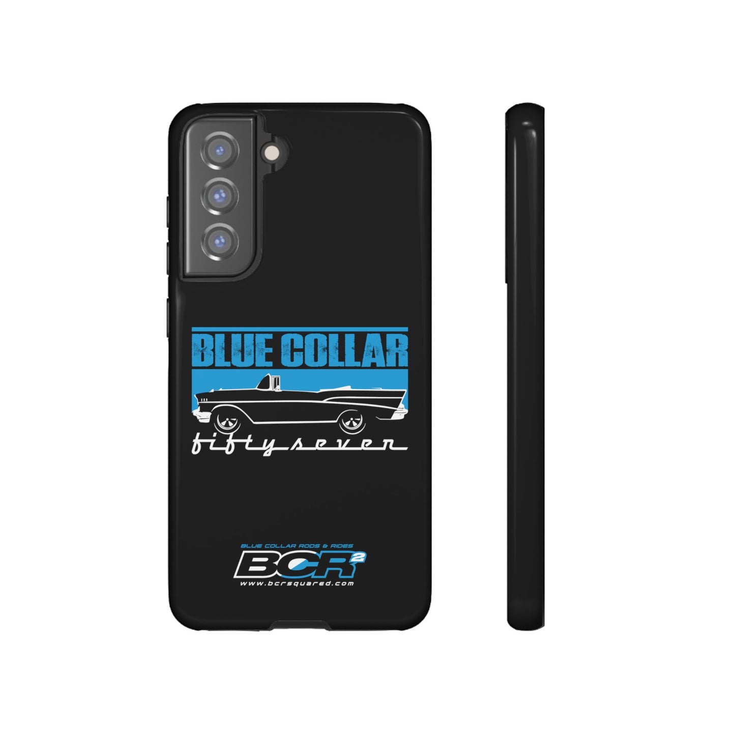 Blue Collar Fifty Seven Black Phone Case