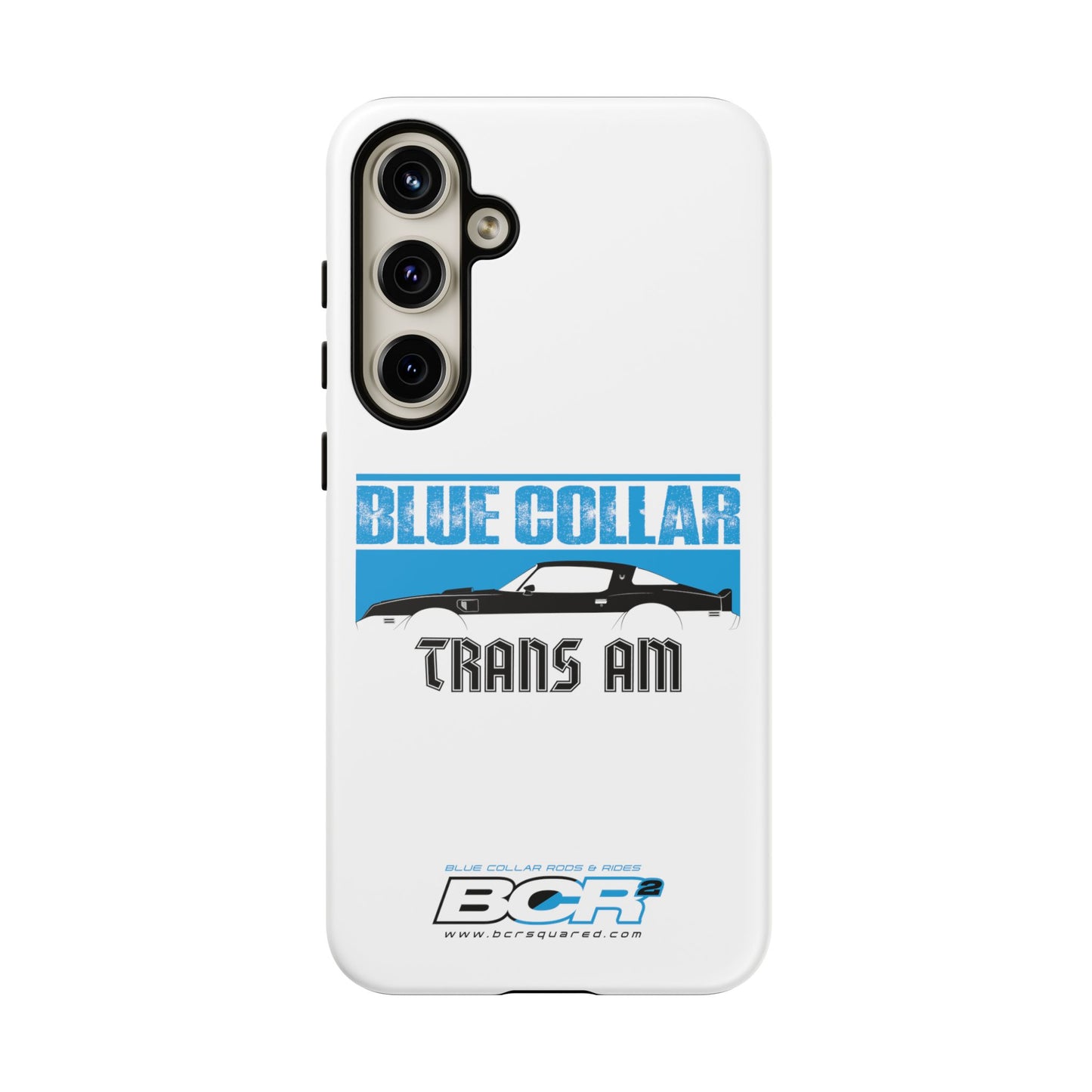 Blue Collar Trans Am White Phone Case