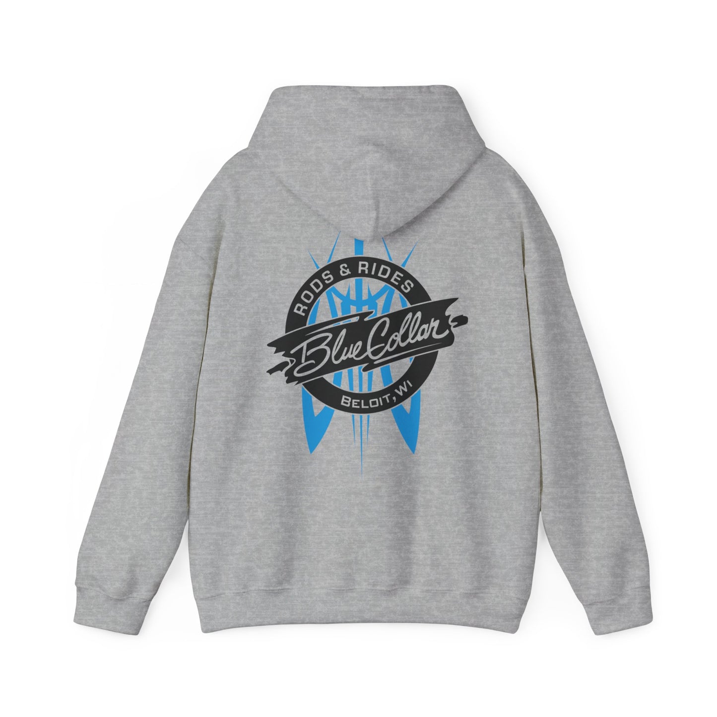 Blue Collar Pinstripe Hoodie