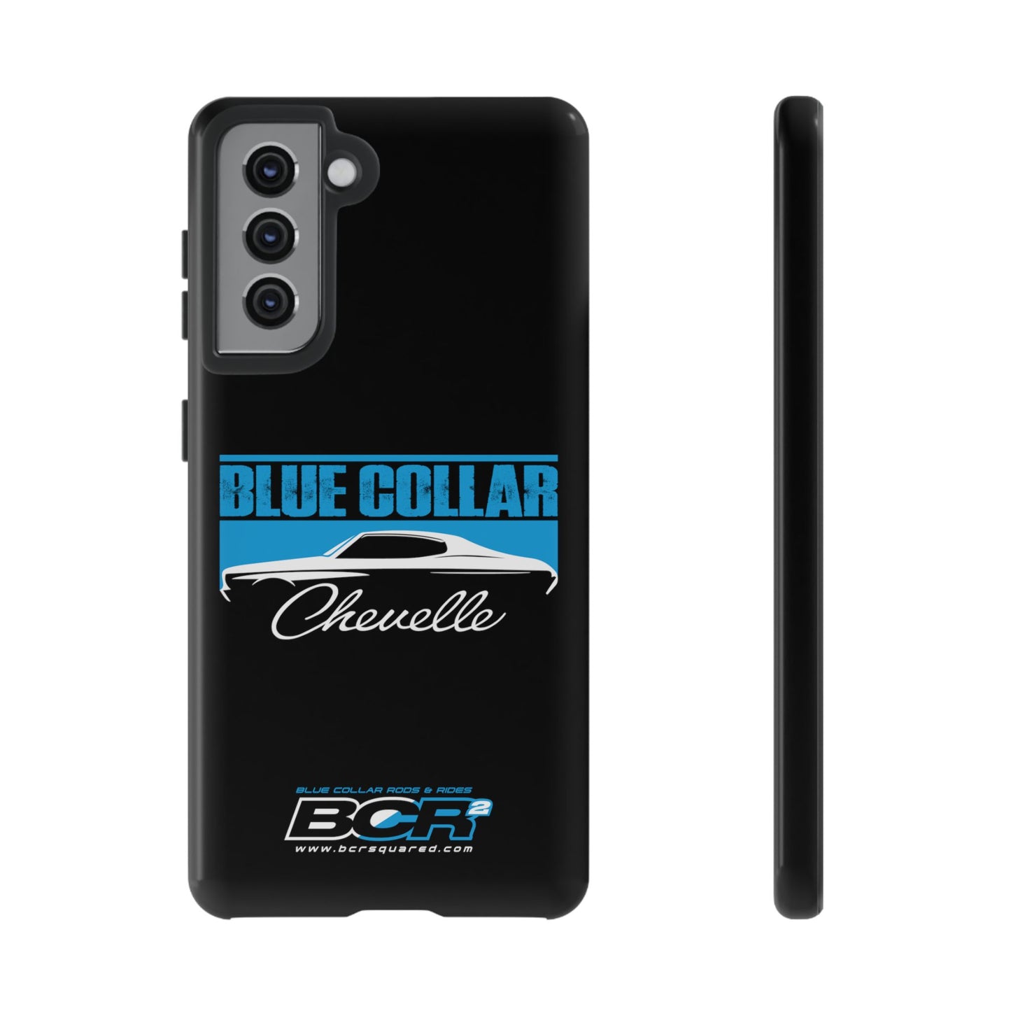 Blue Collar Chevelle Black Phone Case