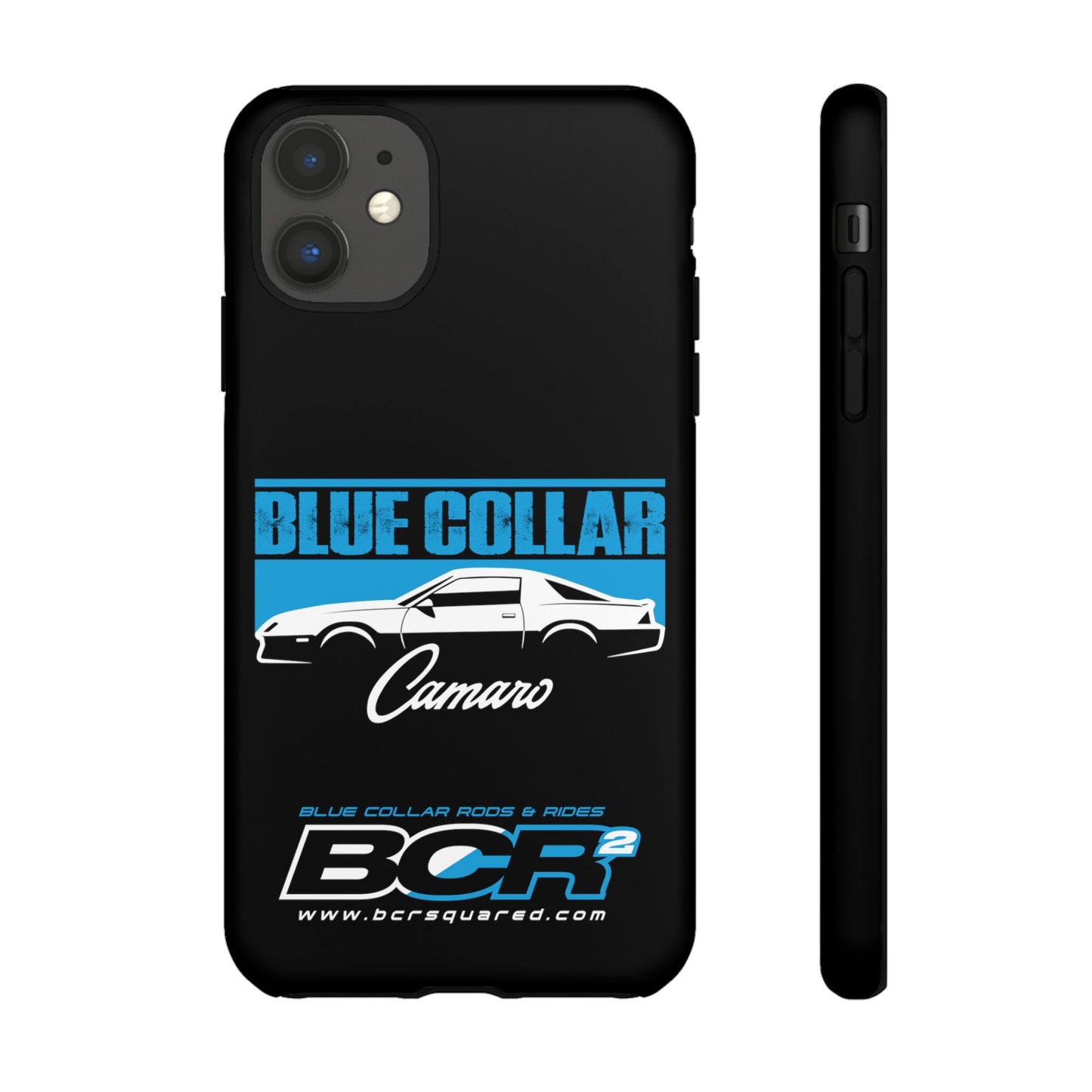 Blue Collar 3rd Gen Camaro Black Phone Cases