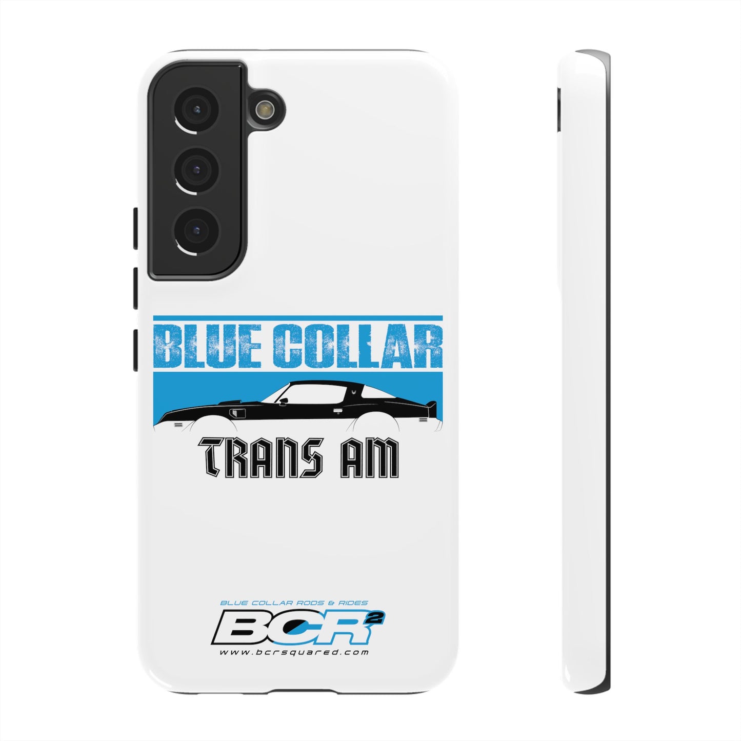 Blue Collar Trans Am White Phone Case