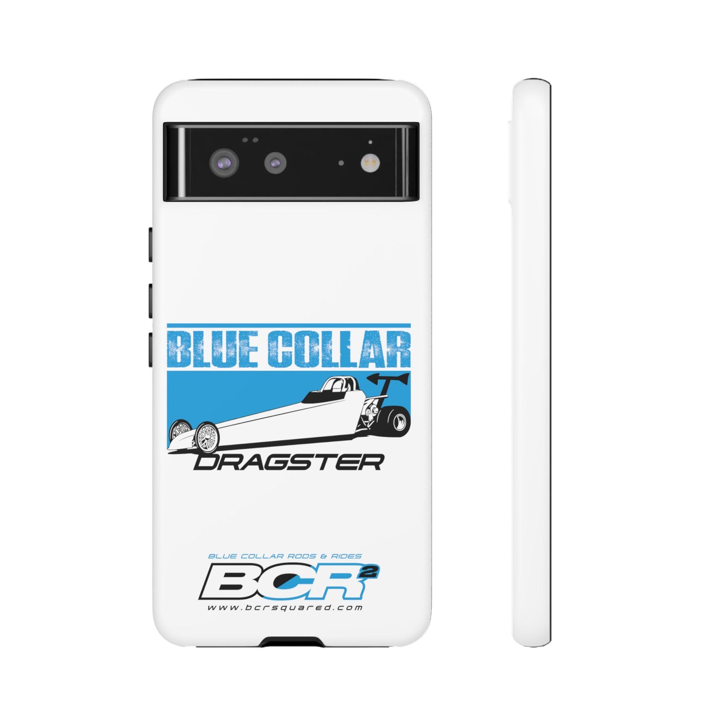 Blue Collar Dragster Phone Cases