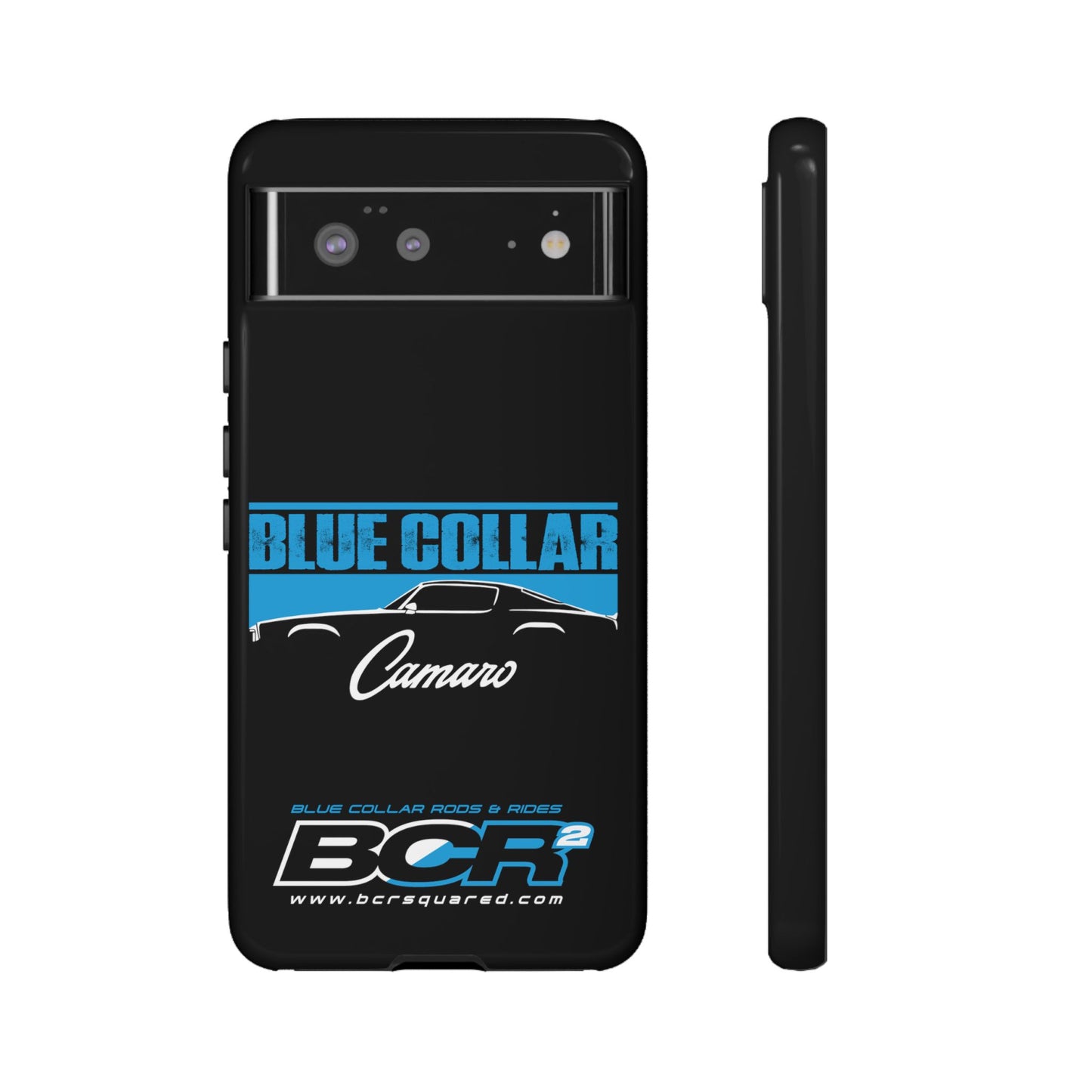 Blue Collar 2nd Gen Camaro Black Phone Cases