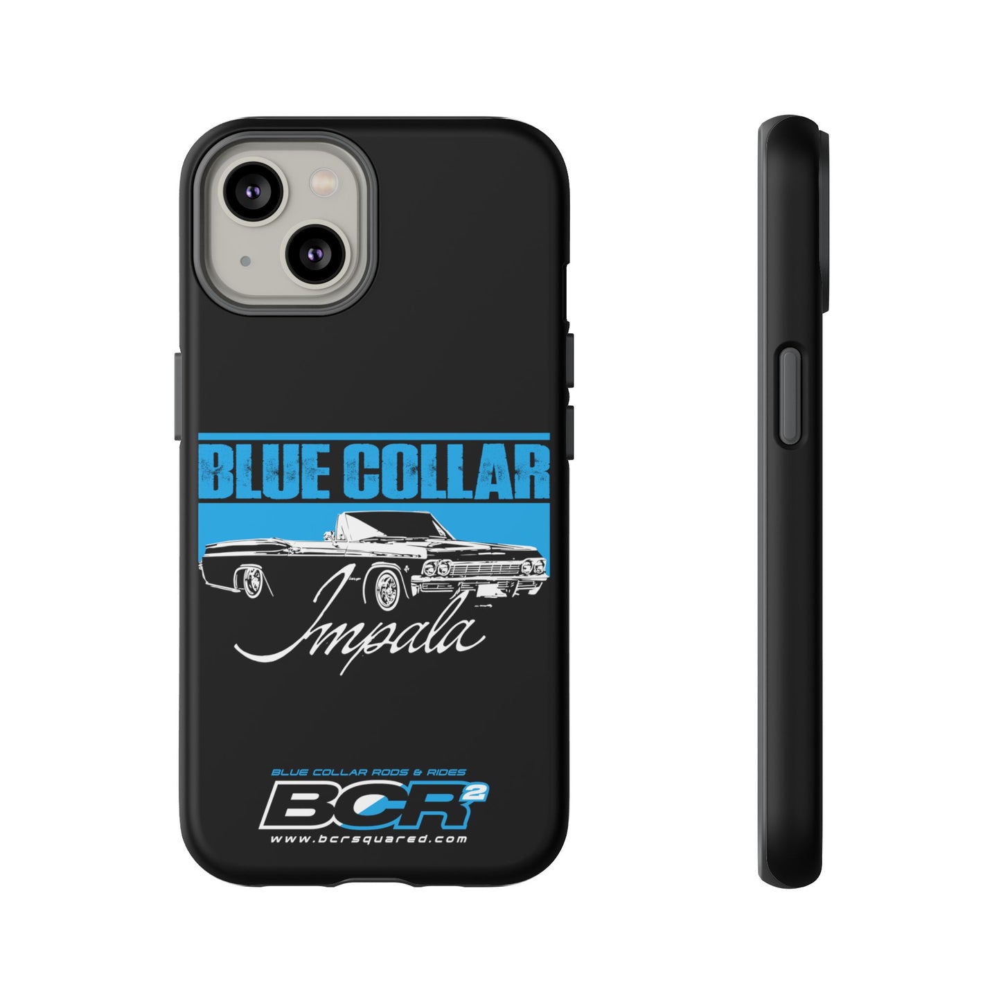 Blue Collar Impala Black Phone Cases