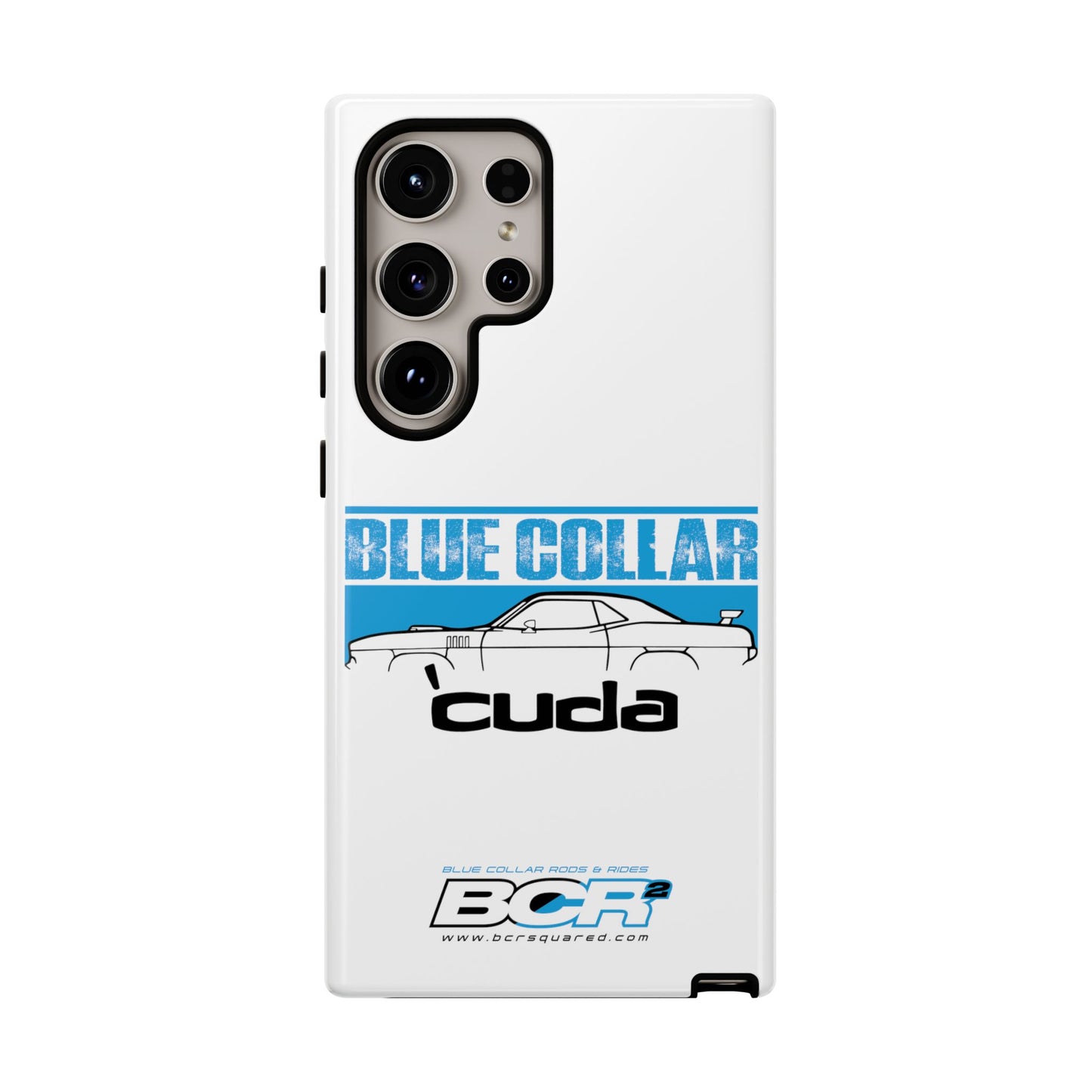 Blue Collar 'Cuda Phone Cases