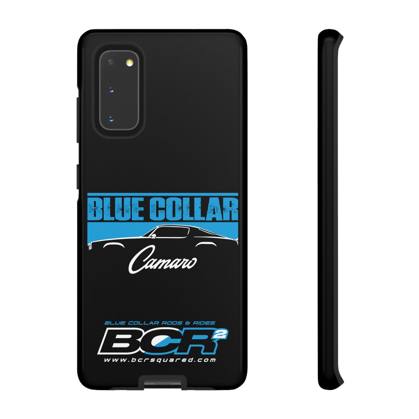 Blue Collar 2nd Gen Camaro Black Phone Cases