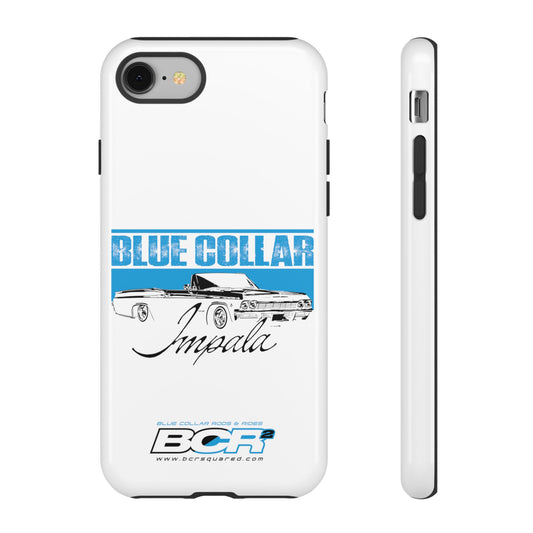 Blue Collar Impala White Phone Cases