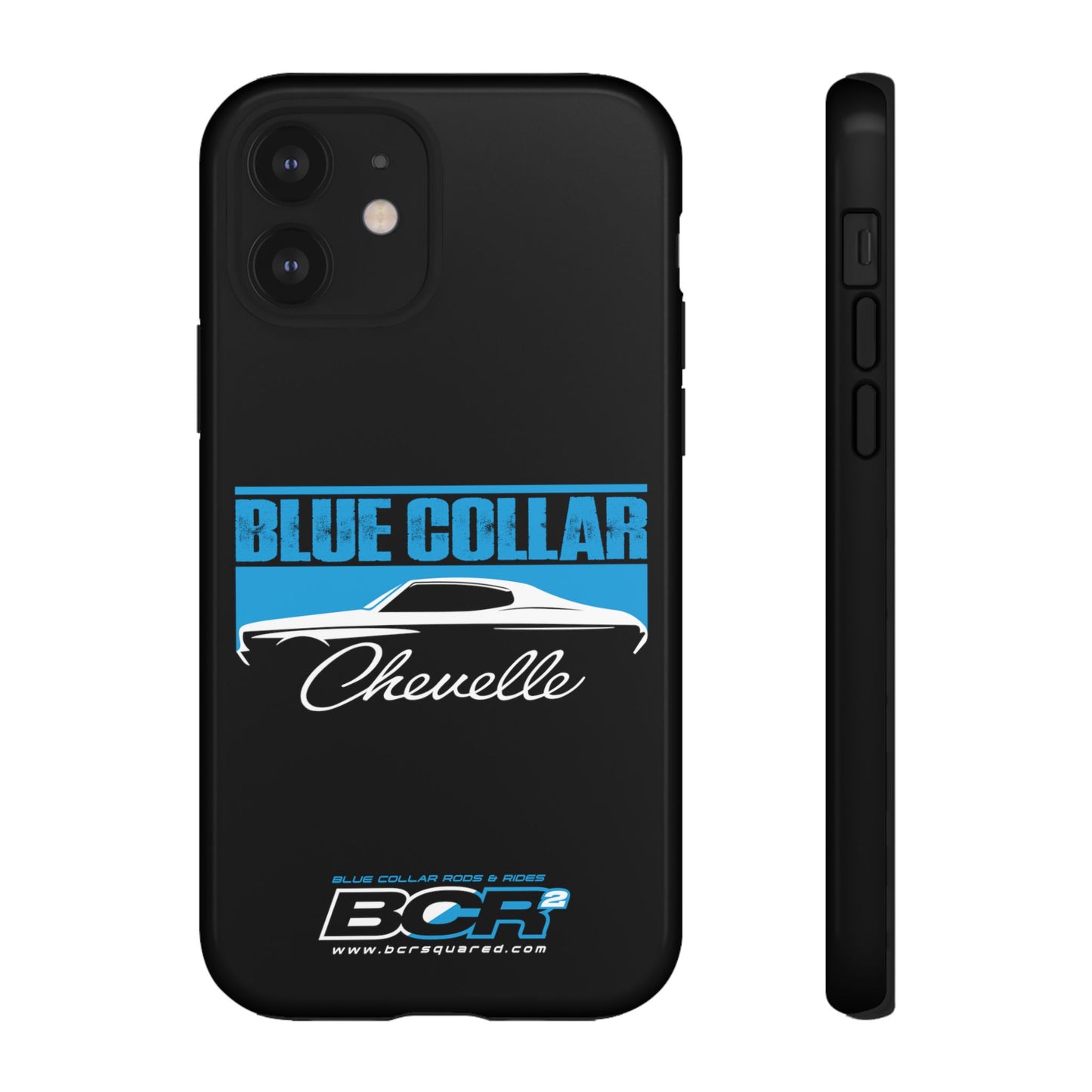 Blue Collar Chevelle Black Phone Case