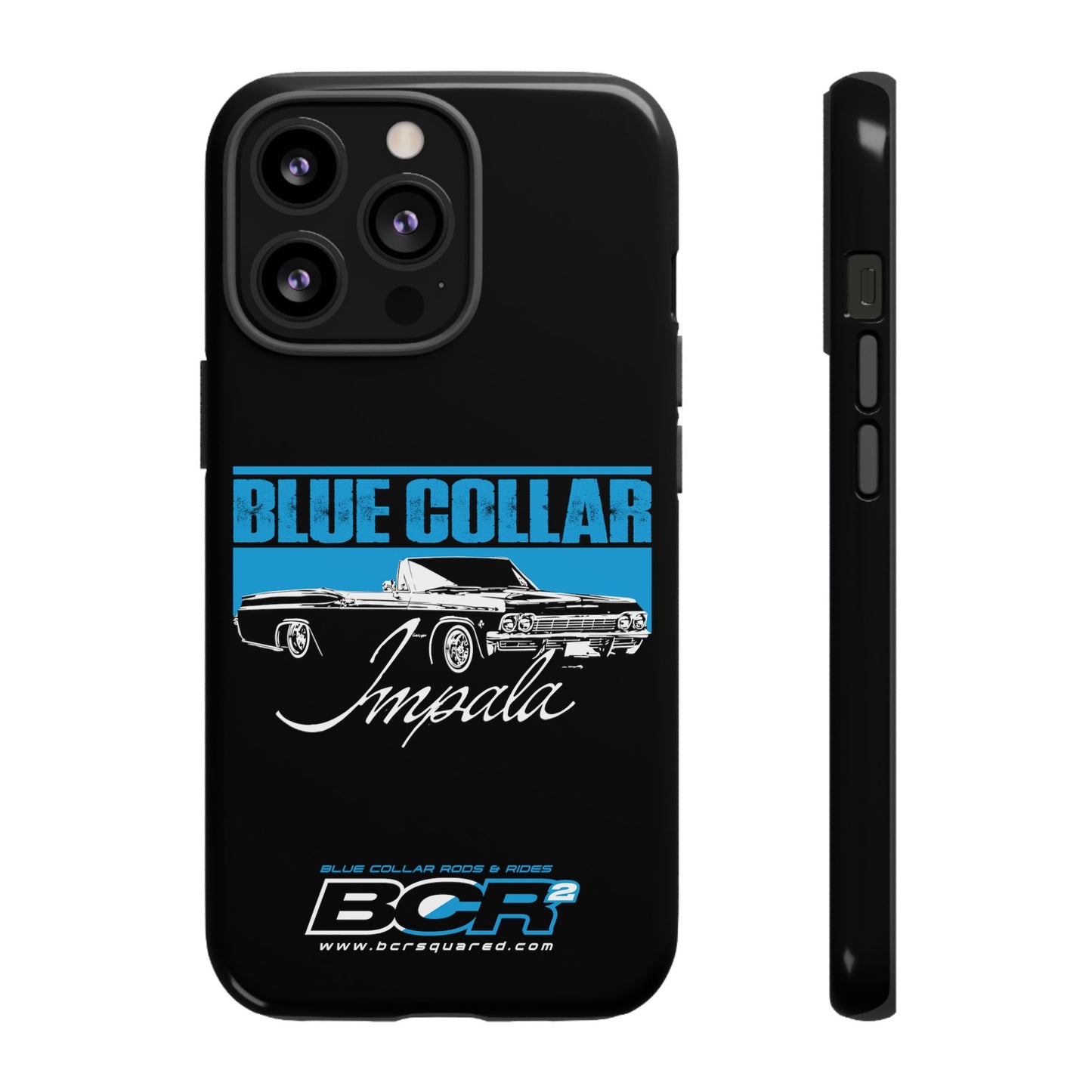 Blue Collar Impala Black Phone Cases