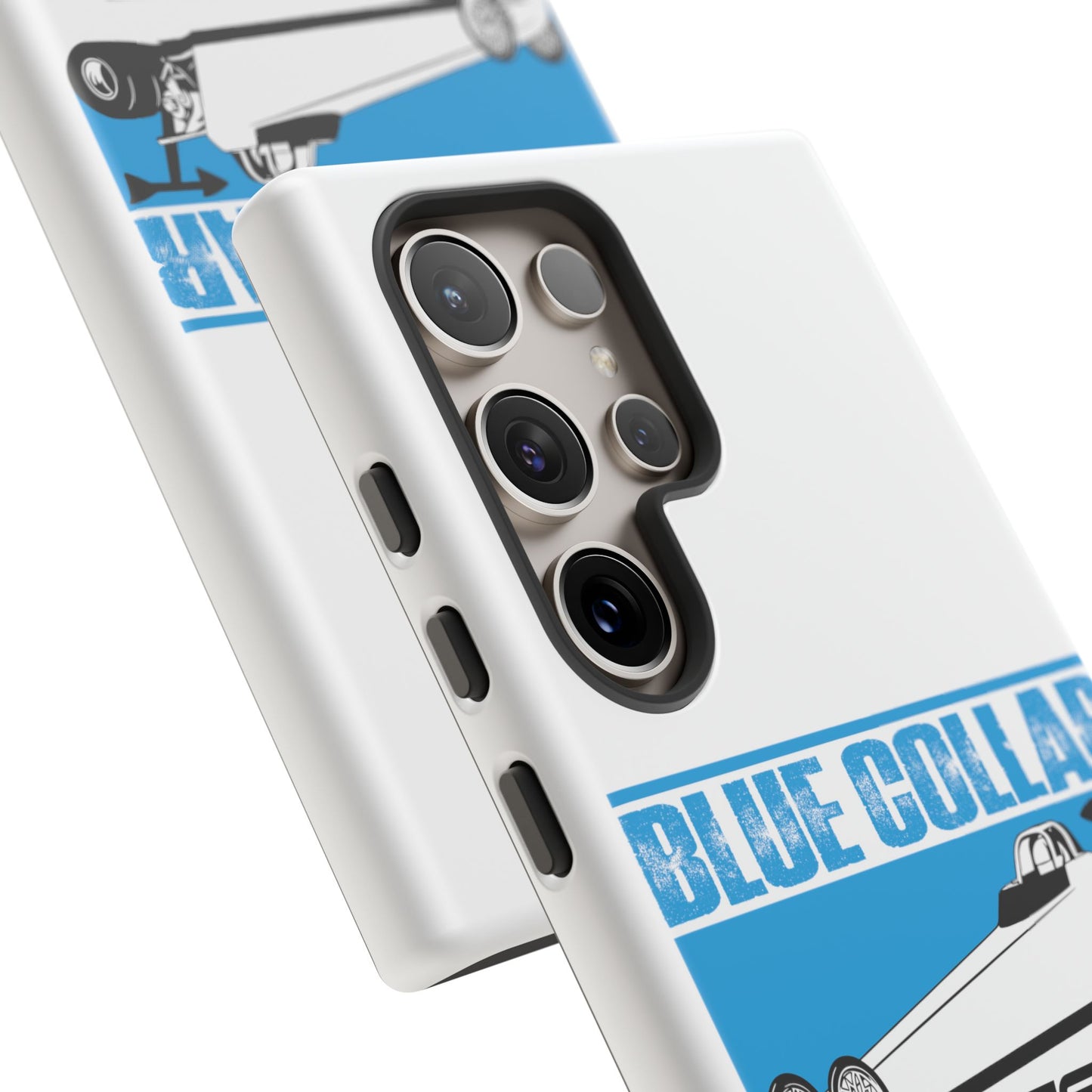 Blue Collar Dragster Phone Cases