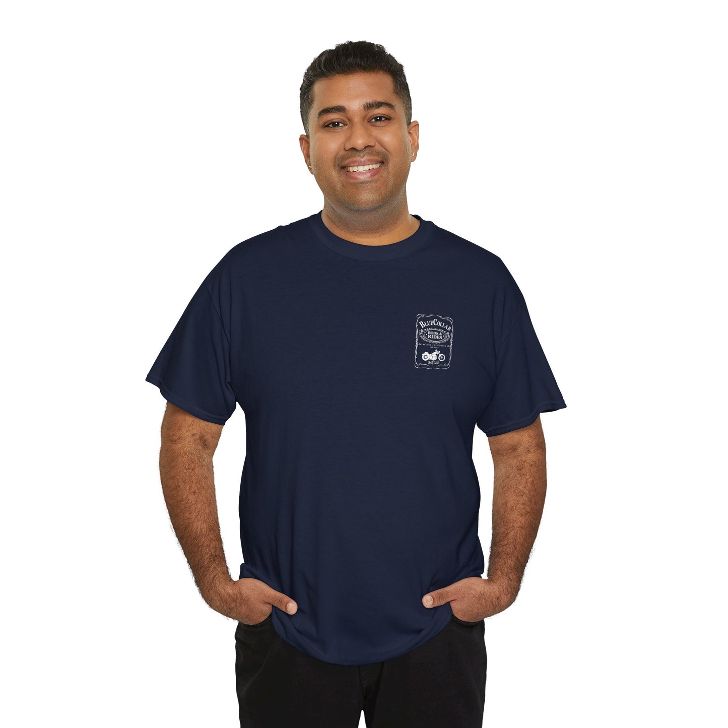 Blue Collar Softail JD Tee