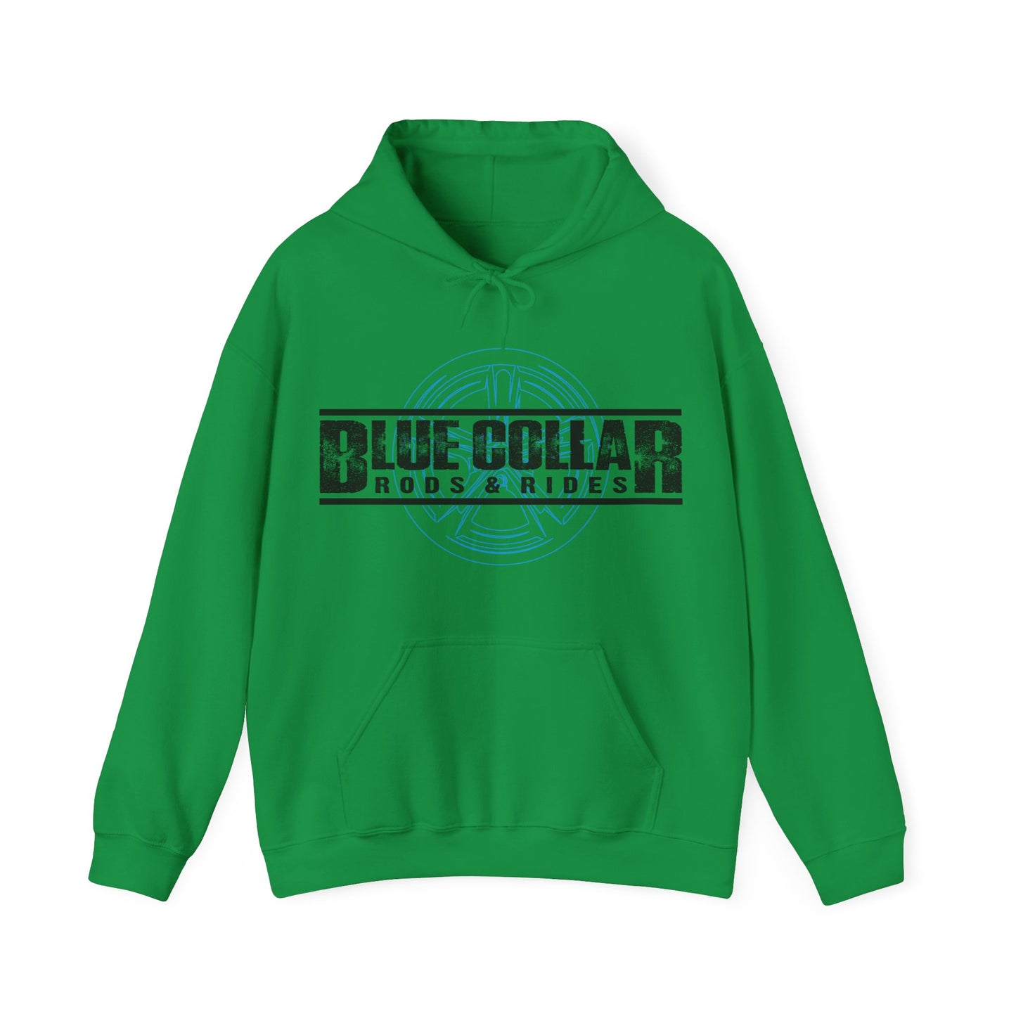 Blue Collar Wheel Hoodie