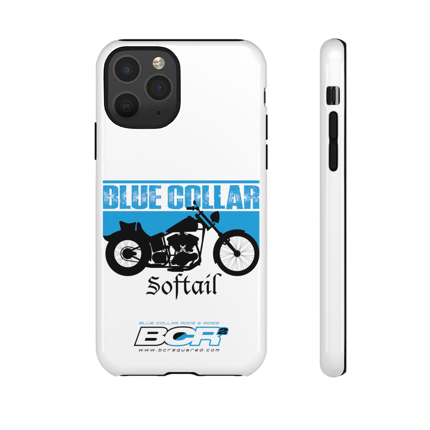 Blue Collar Softail Phone Cases