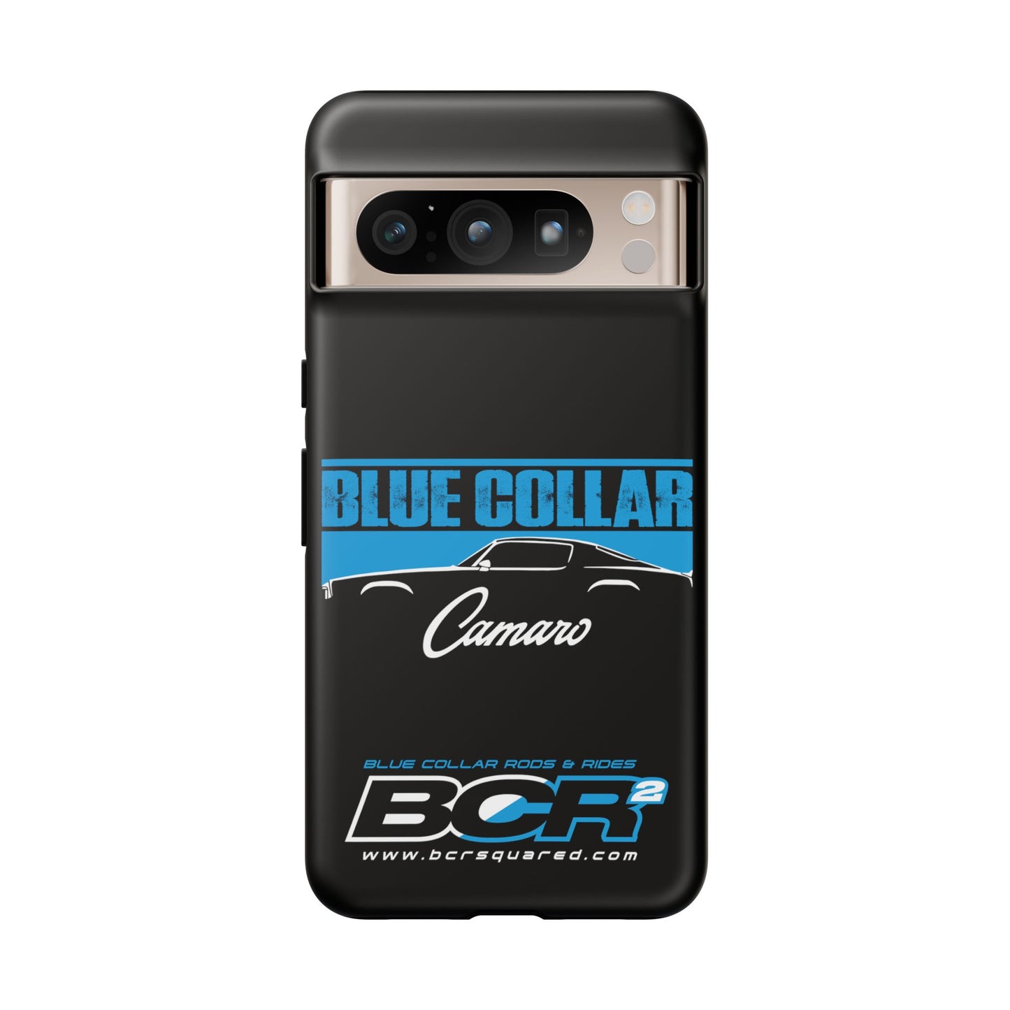 Blue Collar 2nd Gen Camaro Black Phone Cases