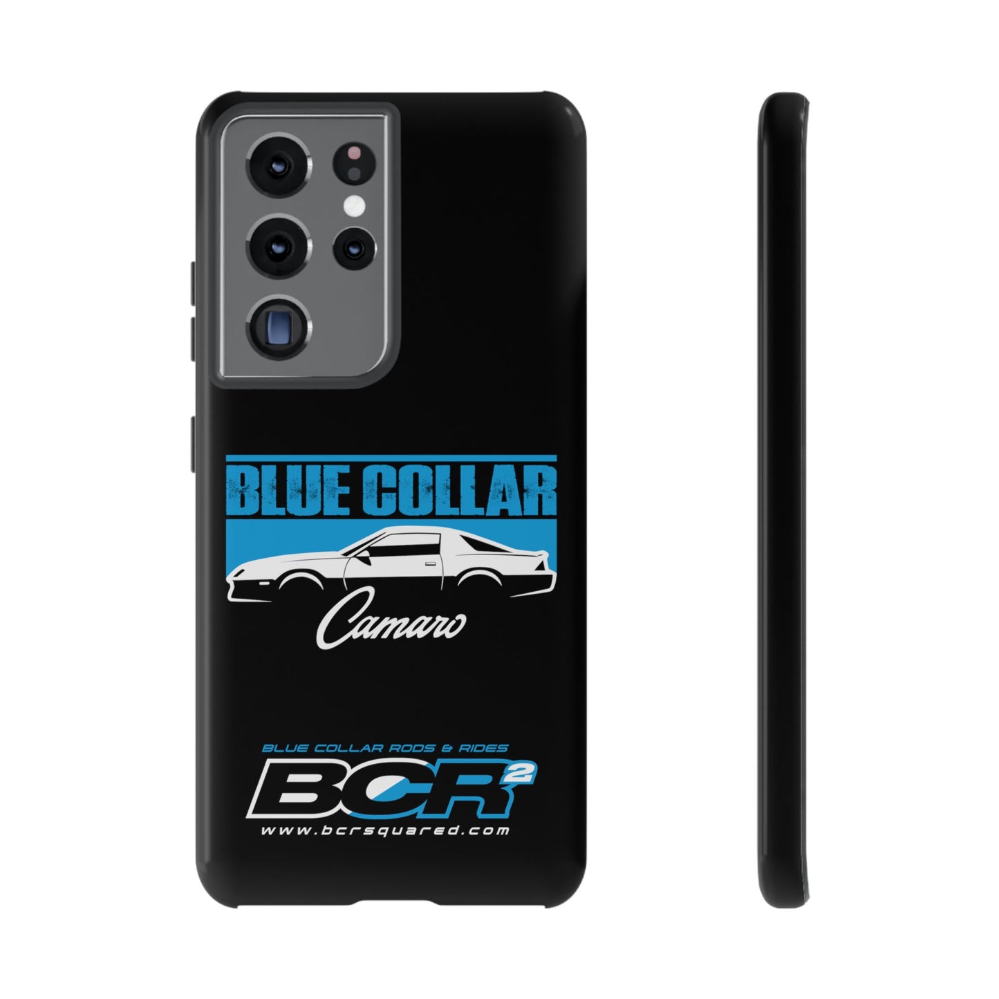 Blue Collar 3rd Gen Camaro Black Phone Cases